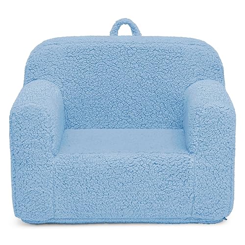 Delta Children Cozee - Silla Sherpa, color azul