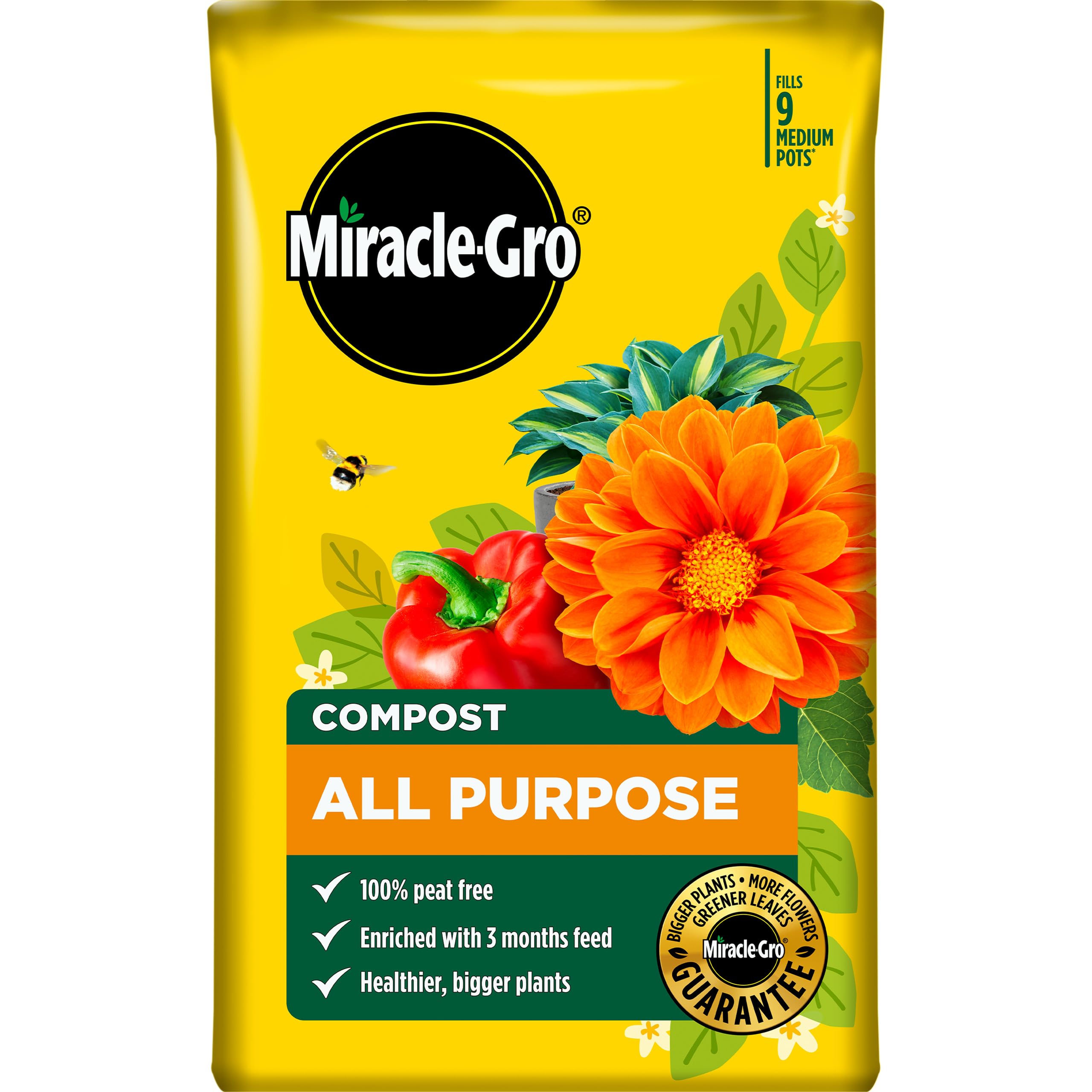 Miracle-Gro® Peat Free Premium All Purpose Compost 10 litres — view 10