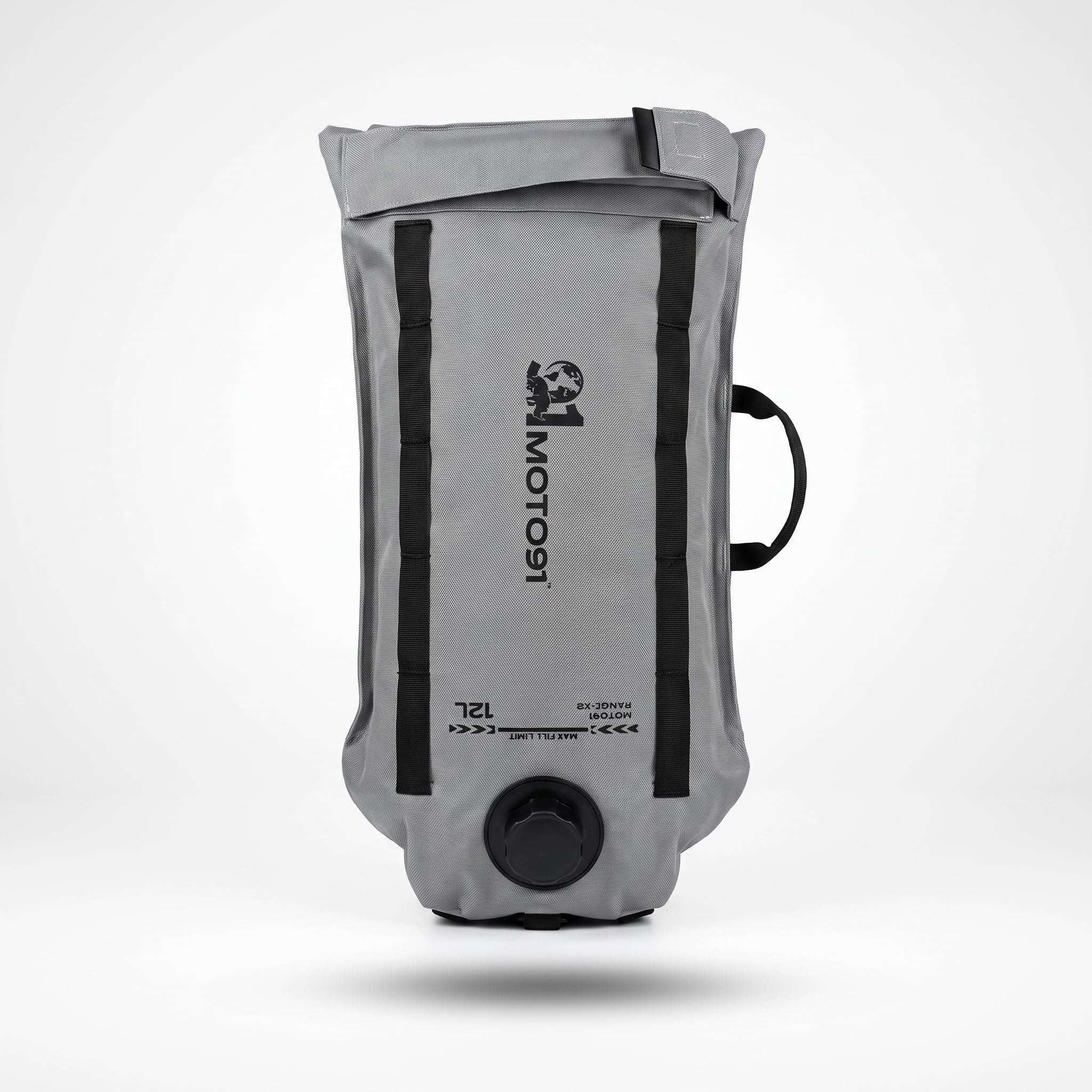 Range-X Overland Auxiliary Fluid Cell, TPU and 1900D Oxford Fabric Bladder, 4L, 8L, and 12L (Grey, 4, Liters)-image-39