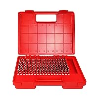 Vista 10 de HFS(R) Juego de calibradores de pernos de acero Minus con estuche 50 piezas (0,011-0,060")