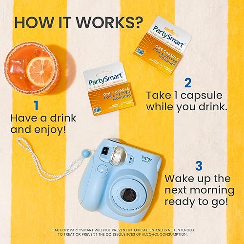 Miniatura 6 de Himalaya PartySmart 10s Paquete de 3 para la prevención de la resaca metaboliza el alcohol y la mañana después 25 gramos