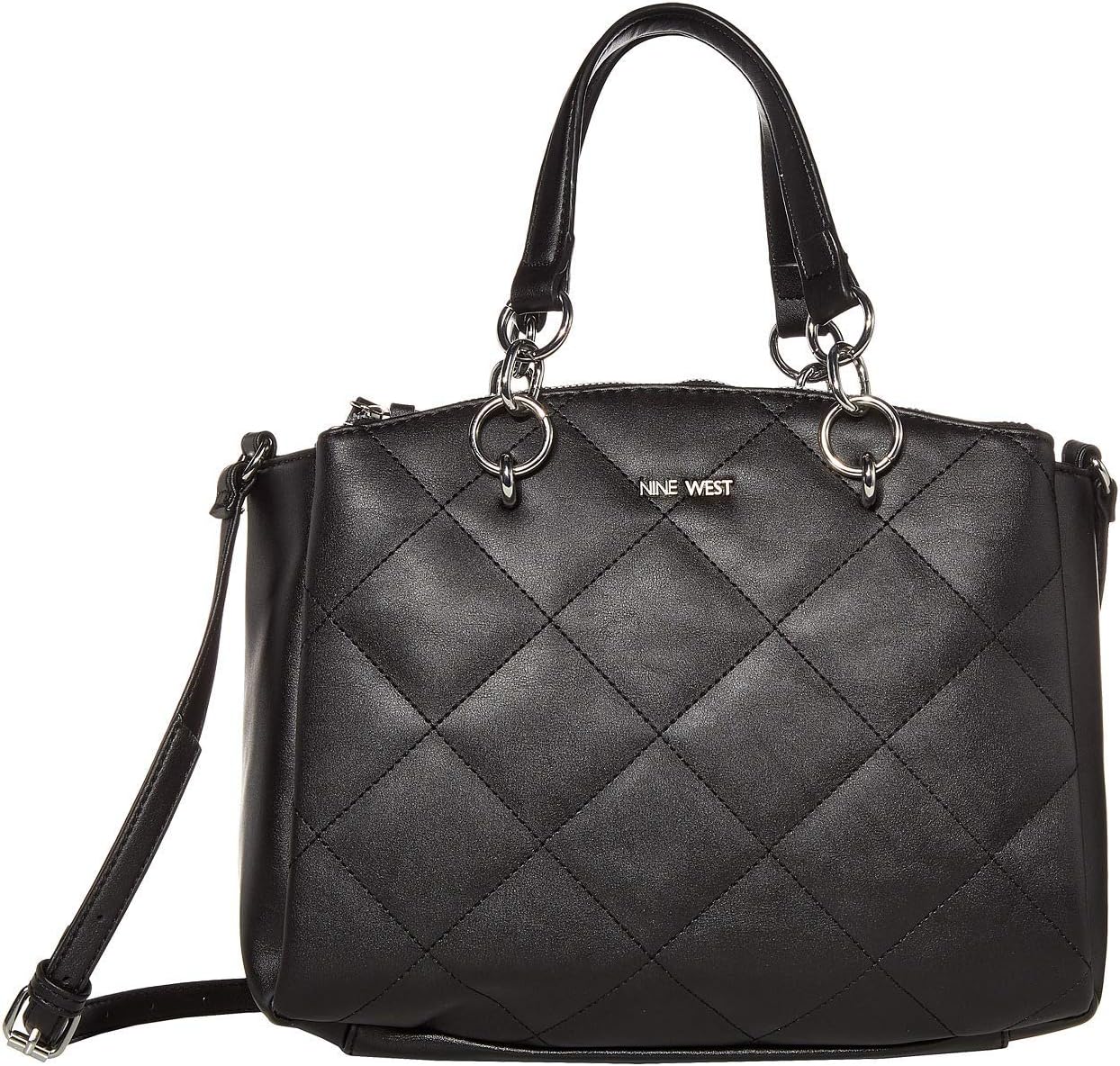 Nine West Karisma Satchel Black One Size