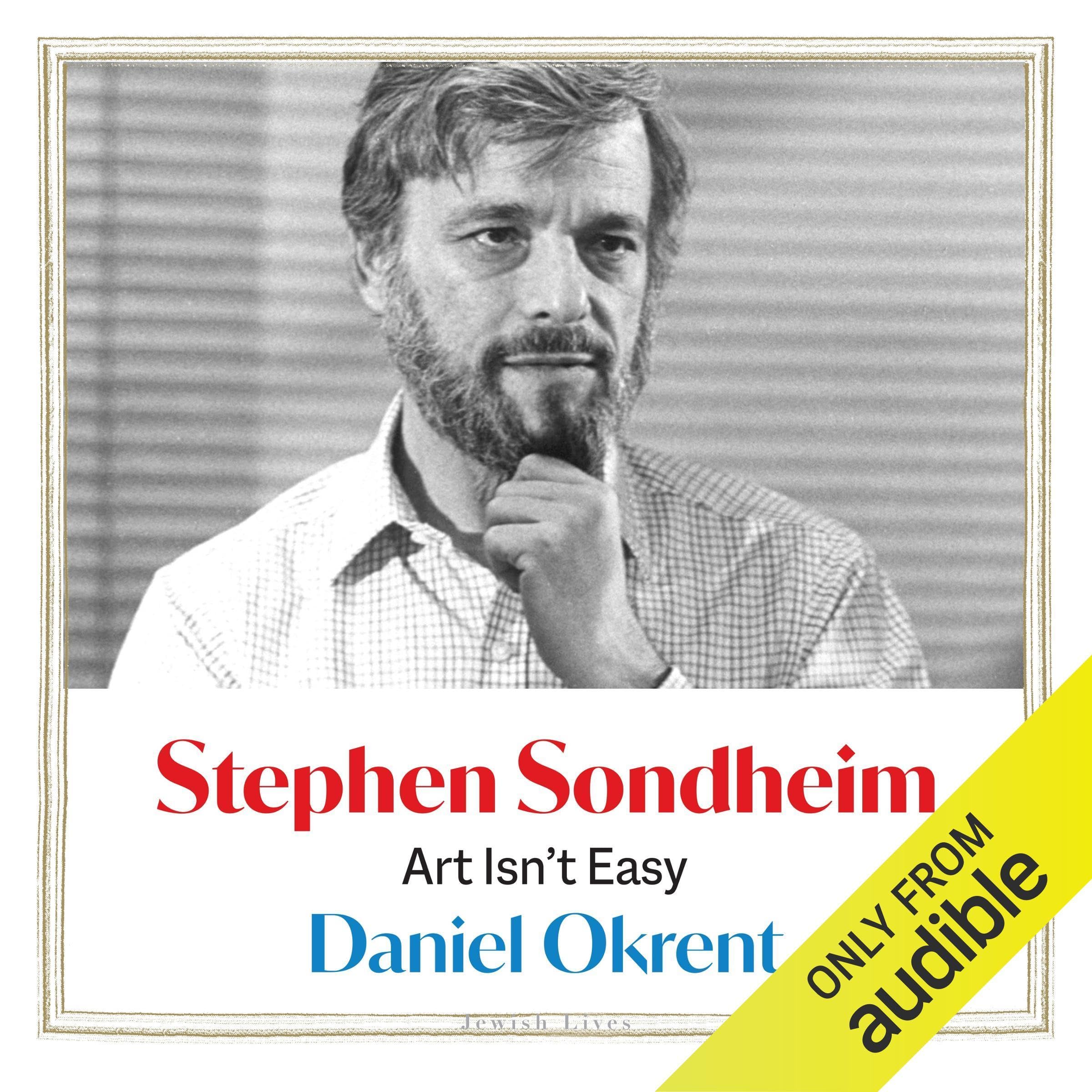 Cover art for Stephen Sondheim