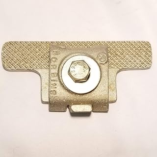 Aluminum Metal Bonding Clamp and Cable Holder - Lightning Protection