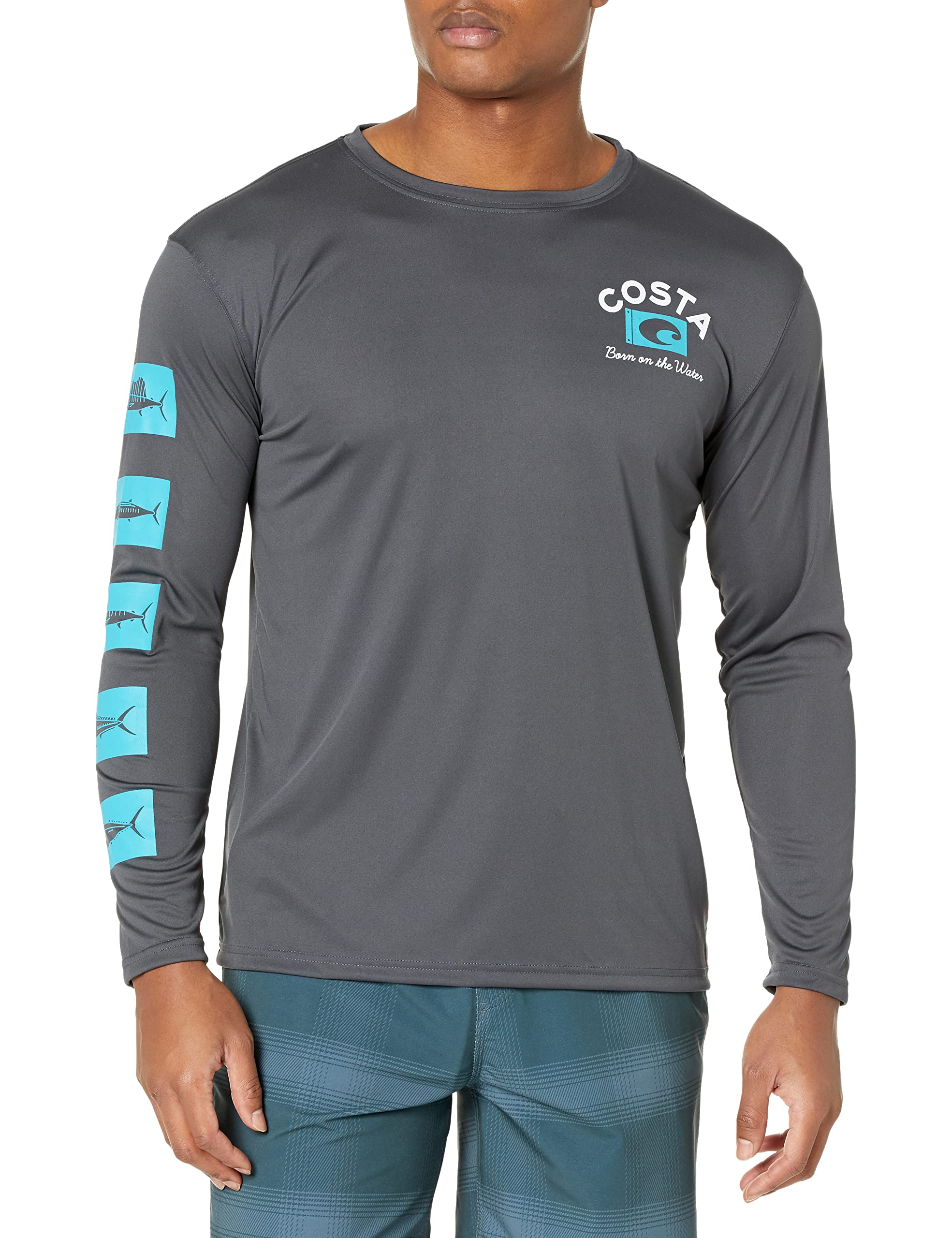 Costa Del Mar Unisex Adult Banner Long Sleeve T-Shirt
