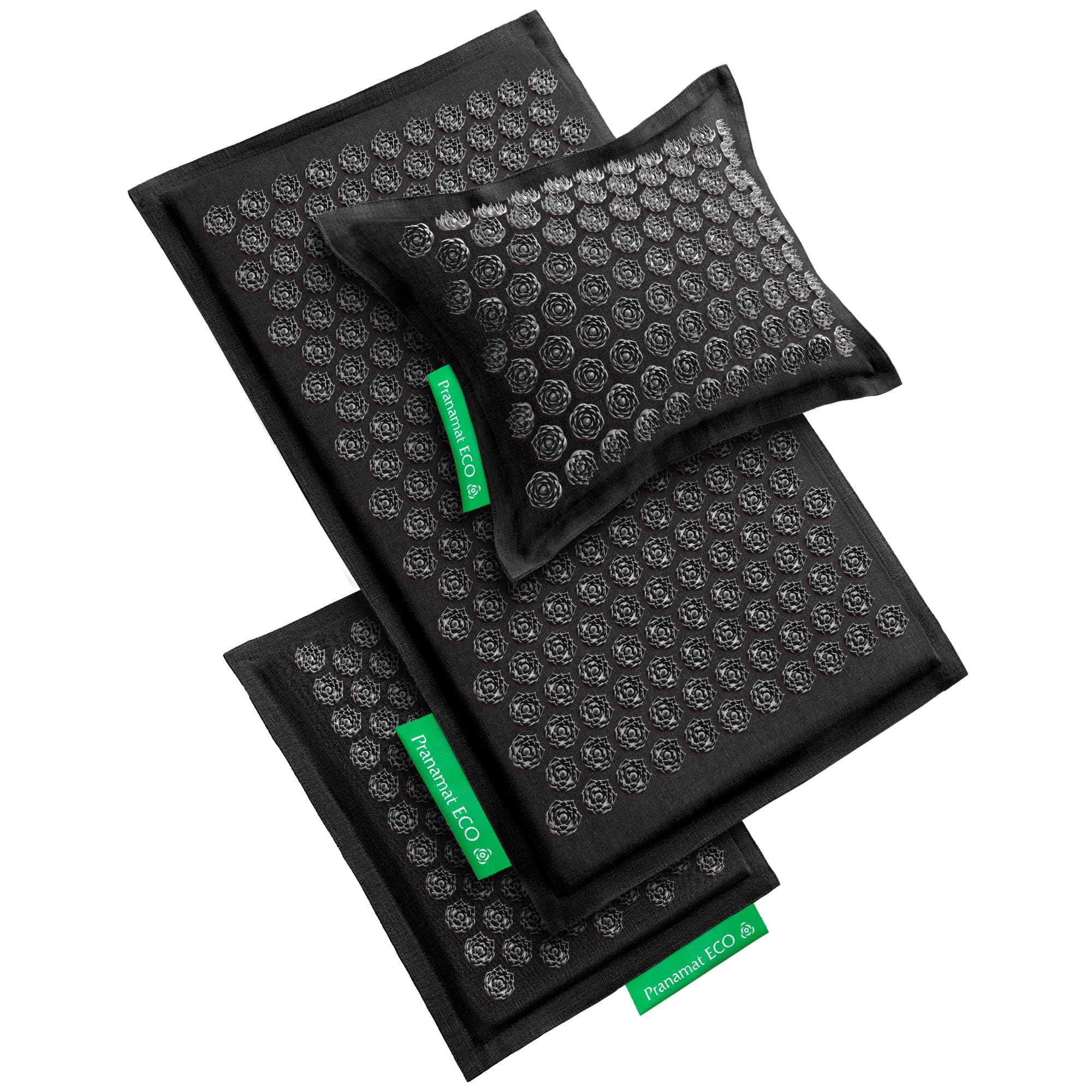 Amazon.com: Pranamat Acupressure Large & Small Mat with Pillow Set