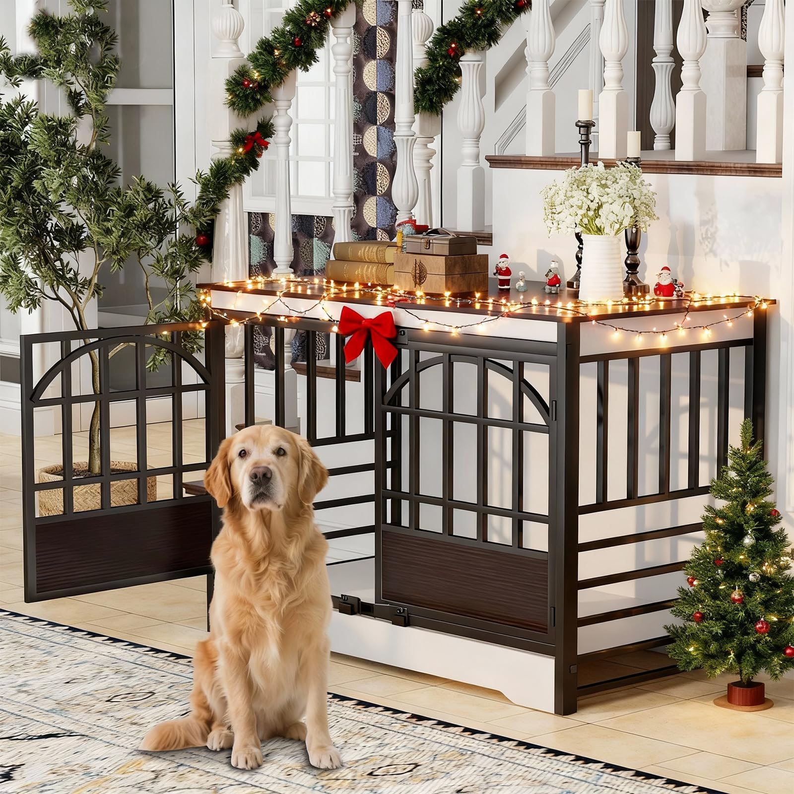 COZPAW 52 Inch Dog Crate Furniture