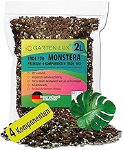 Premium Monstera Soil for Carnivorous Plants - 2 Litre Pack - Fast Draining Soil for Plant Growth and Transplanting
