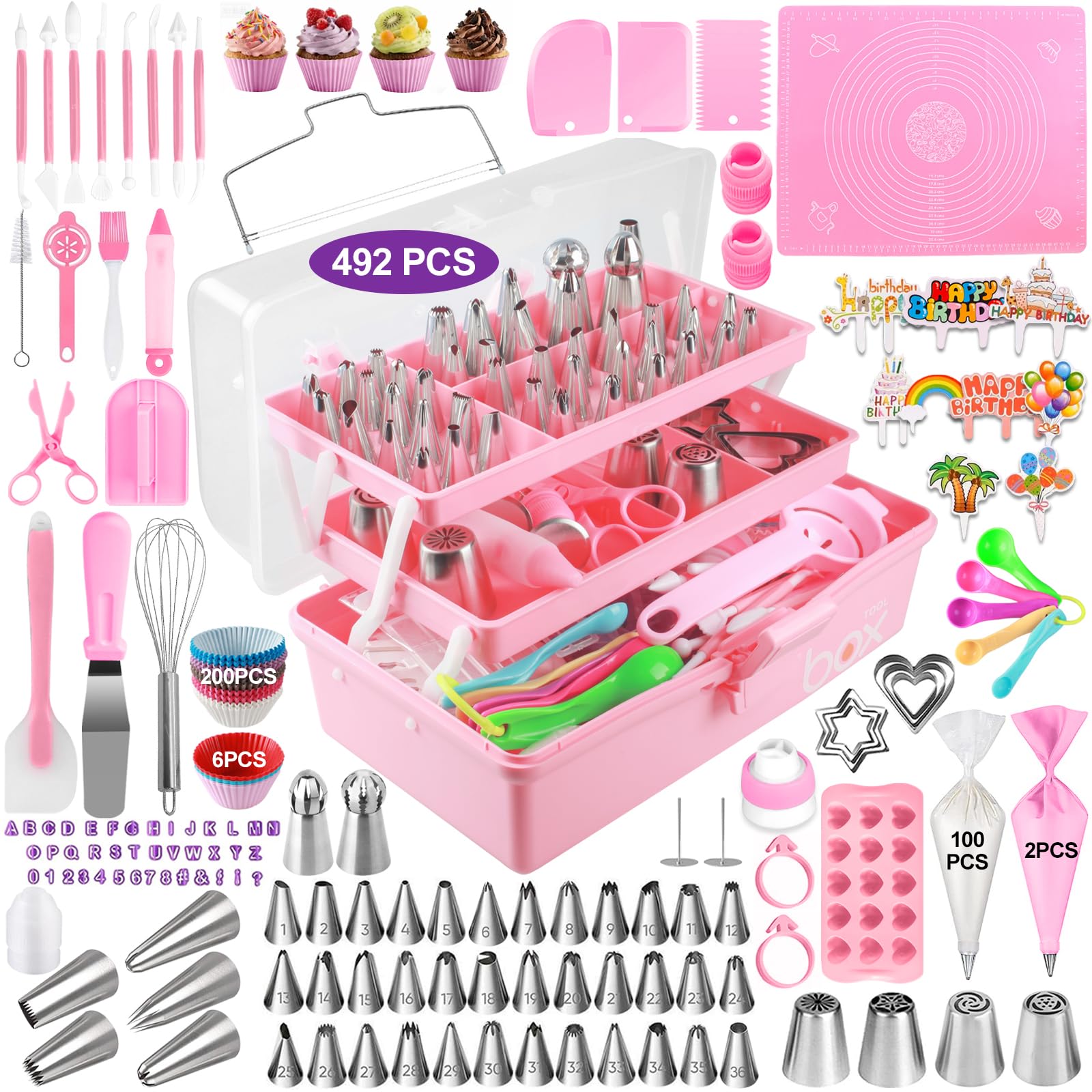 Kit de herramientas para decoración de tartas
