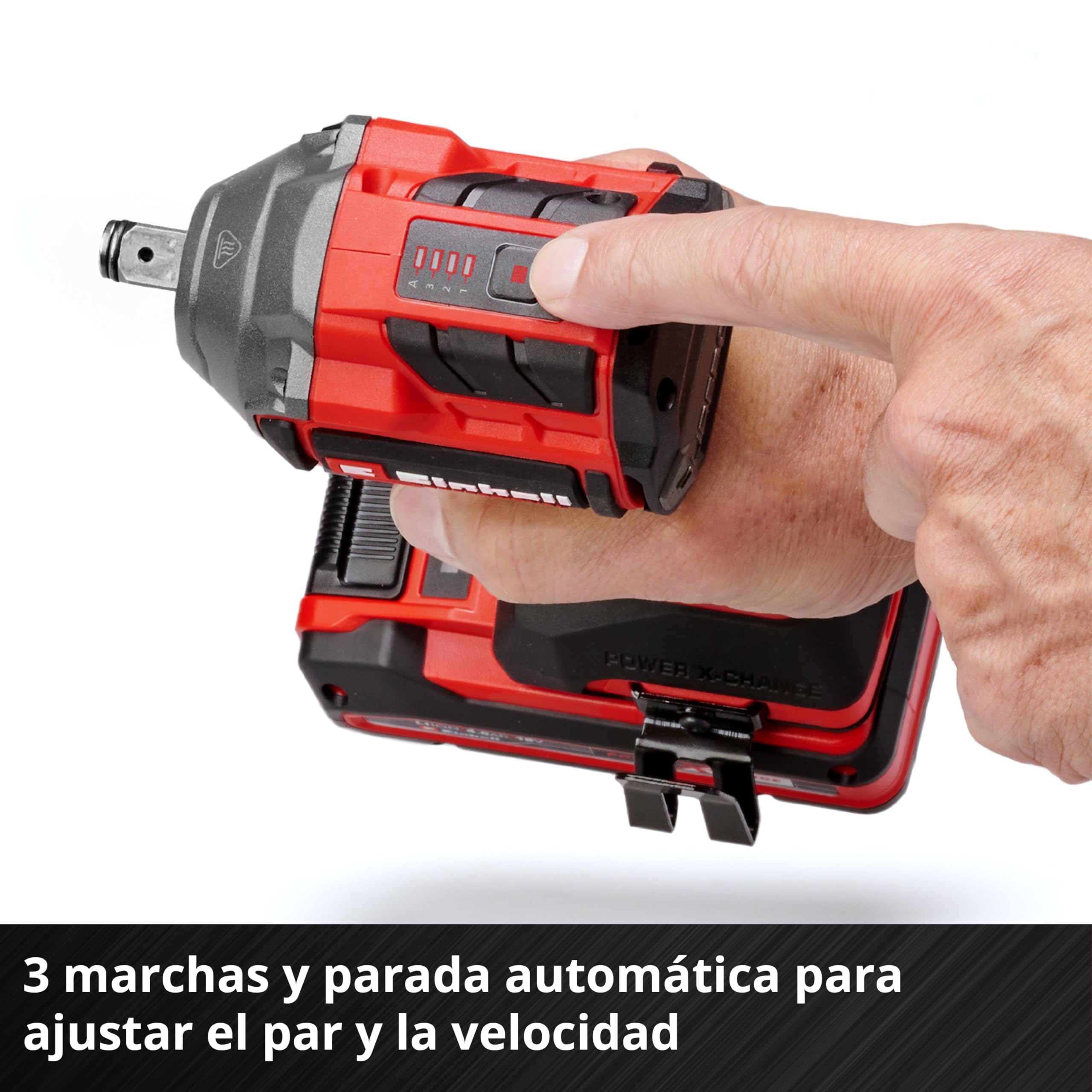 Einhell Professional Atornillador de impacto con batería TP-CW 18/260-C Li BL-Solo PXC (18 V, par 260 Nm, modo de parada automática, sin escobillas, sin batería)