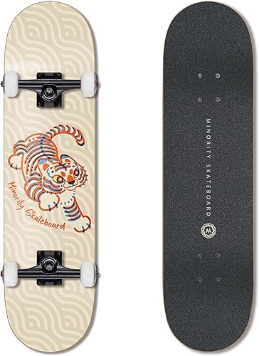 Monopatín de arce Minority de 32 pulgadas  Monopatín Trick para principiantes, intermedios y profesionales