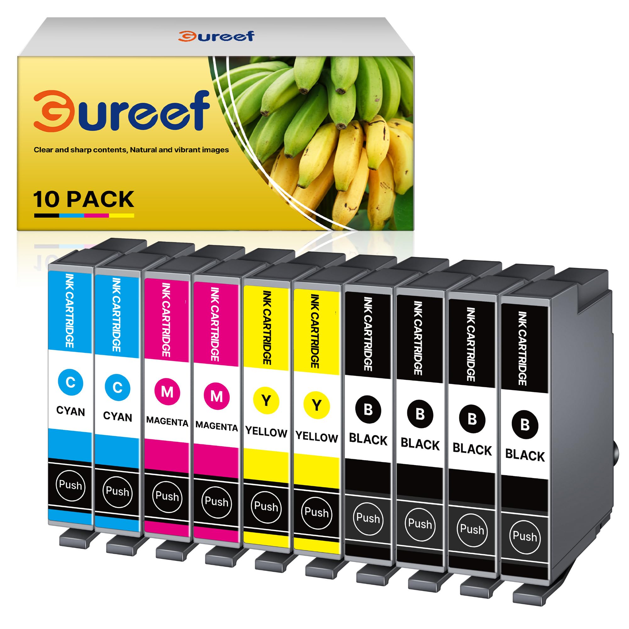 Gureef Compatible with 604xl Ink Cartridges Multipack