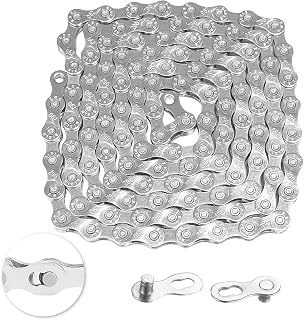 21/24/27 Speed Bike Chain 116 Links - Durable, Rust-Proof MTB Road BMX Chain for Smooth Shifting