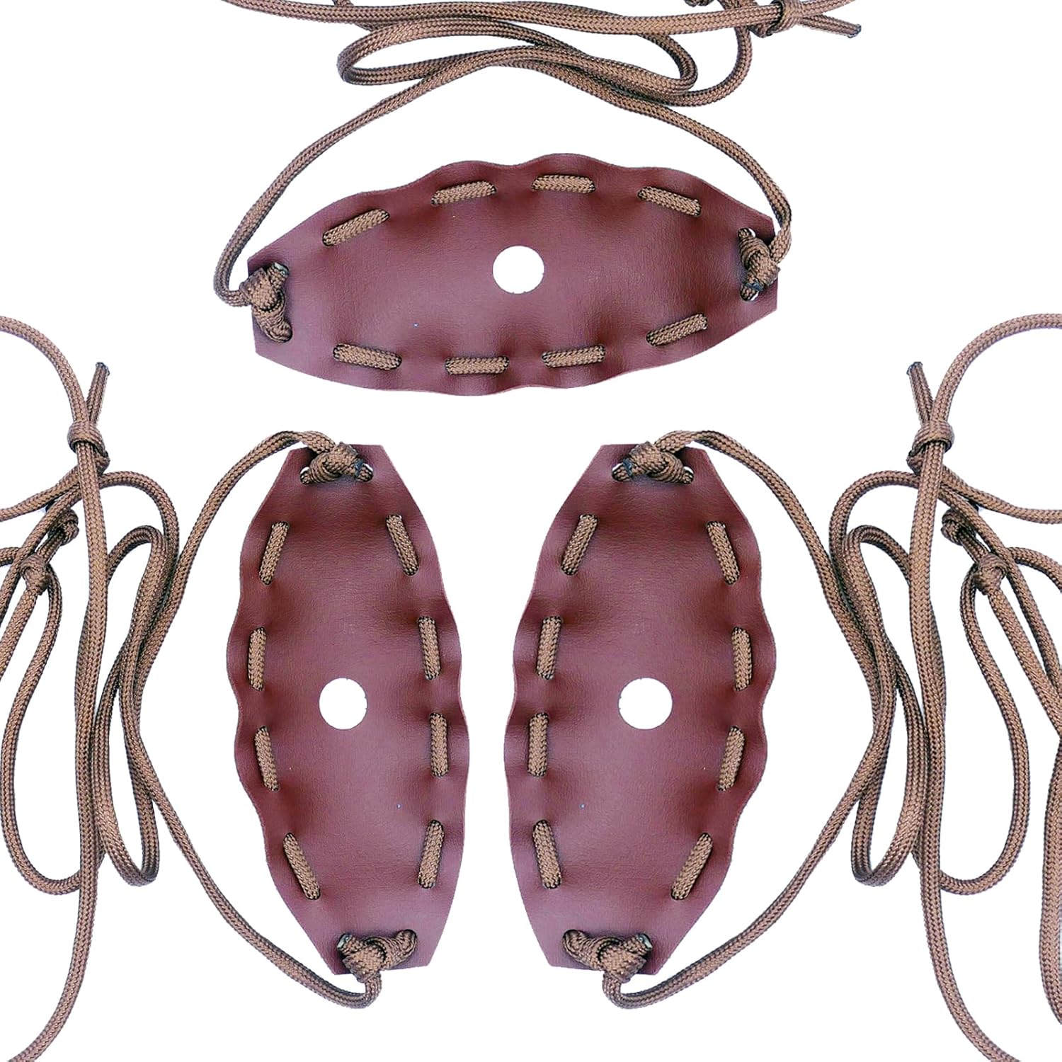 Handmade Leather Throwing Sling Old-Fashioned Slingshot Rock Sling Shot