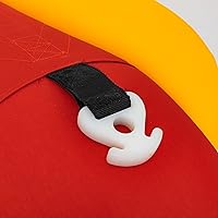 Vista 3 de Airhead Hot Dog remolcable Múltiples modelos, tubo para navegación y deportes acuáticos, almohadillas de asiento de neopreno, cubierta de nailon