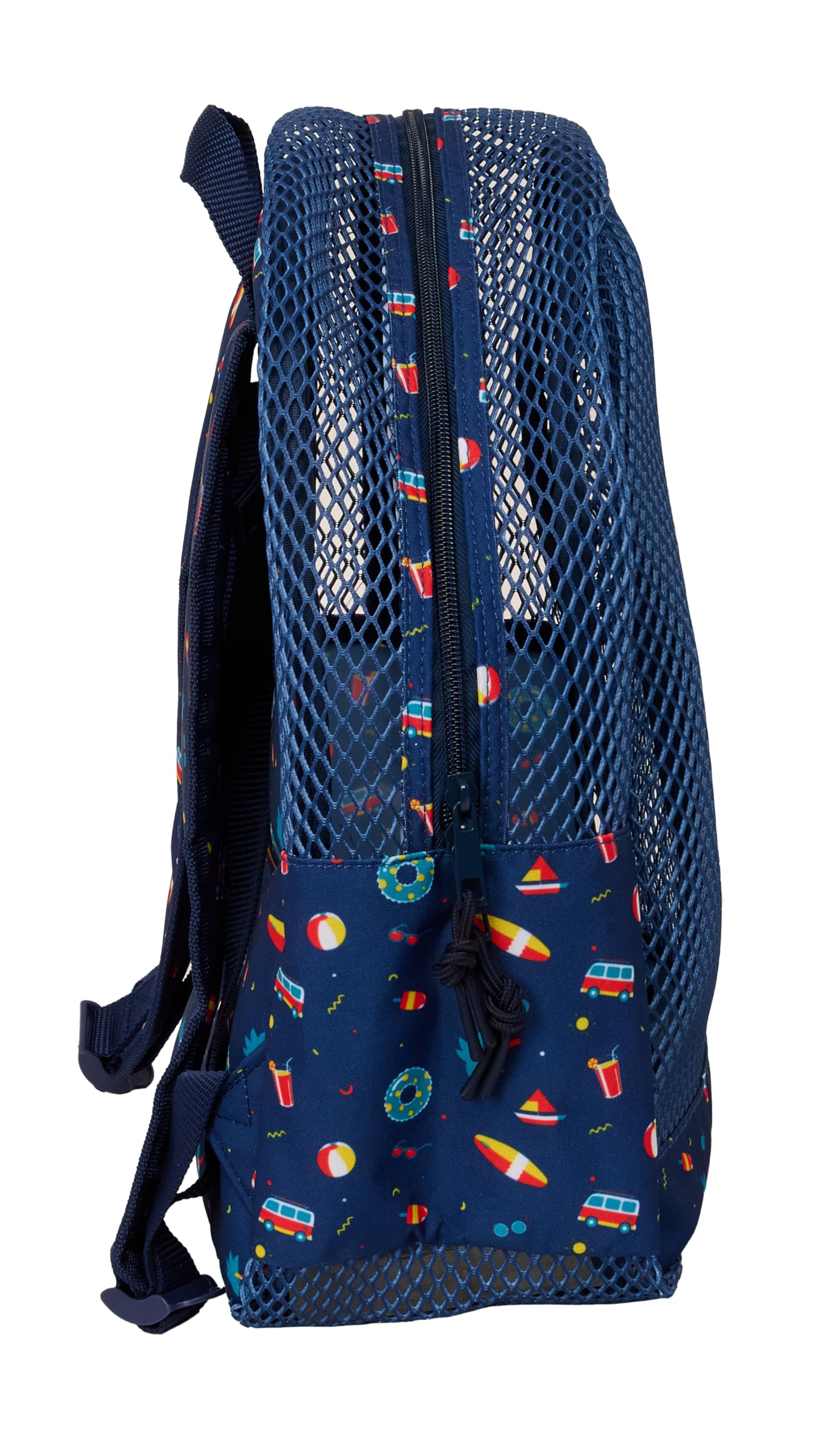 SAFTA SURF - Mochila Infantil de Playa, Anti Arena, con Asas, Fácil Limpieza, Ideal para Niños de Diferentes Edades, Cómoda y Versátil, 32x12x38 cm