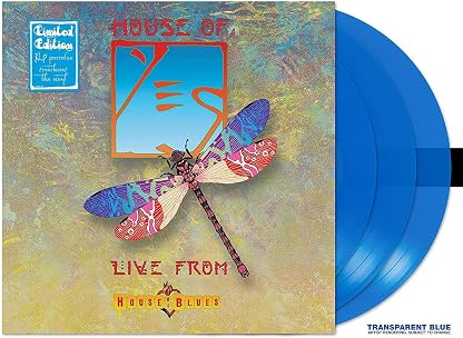 House of Yes: Live From House Of Blues [Translucent Blue 3 LP] por Yes, capa do álbum