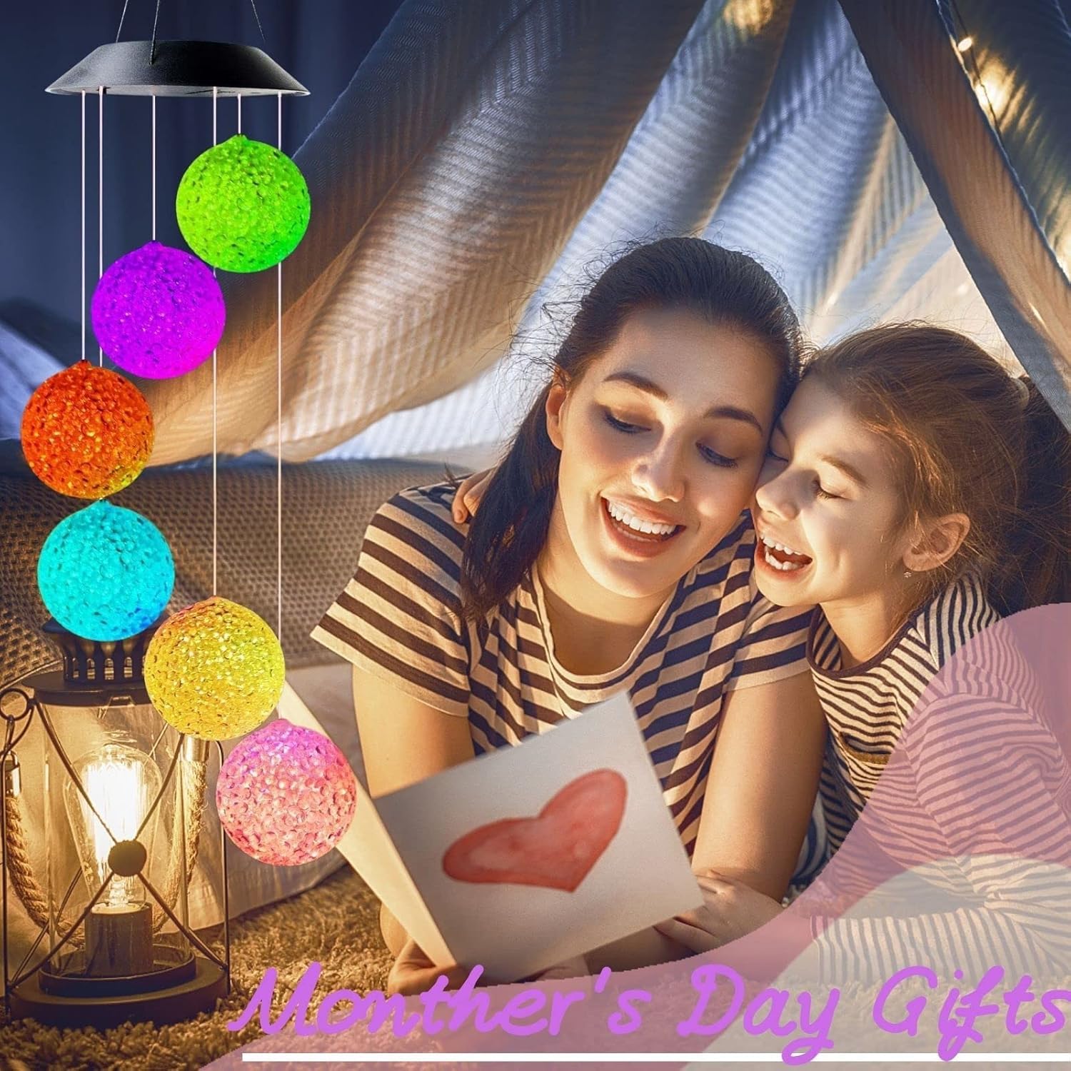 Coverzone Solar Garden Lights Hanging EVA Ball Güneş Enerjili Asılabilir Bahçe Aydınlatma IP44 Dış Mekan Dekoratif LED Işık 6 Saat Şarj 8 Saat Aydınlatma EVA Top Sarkıt Lamba | TP6