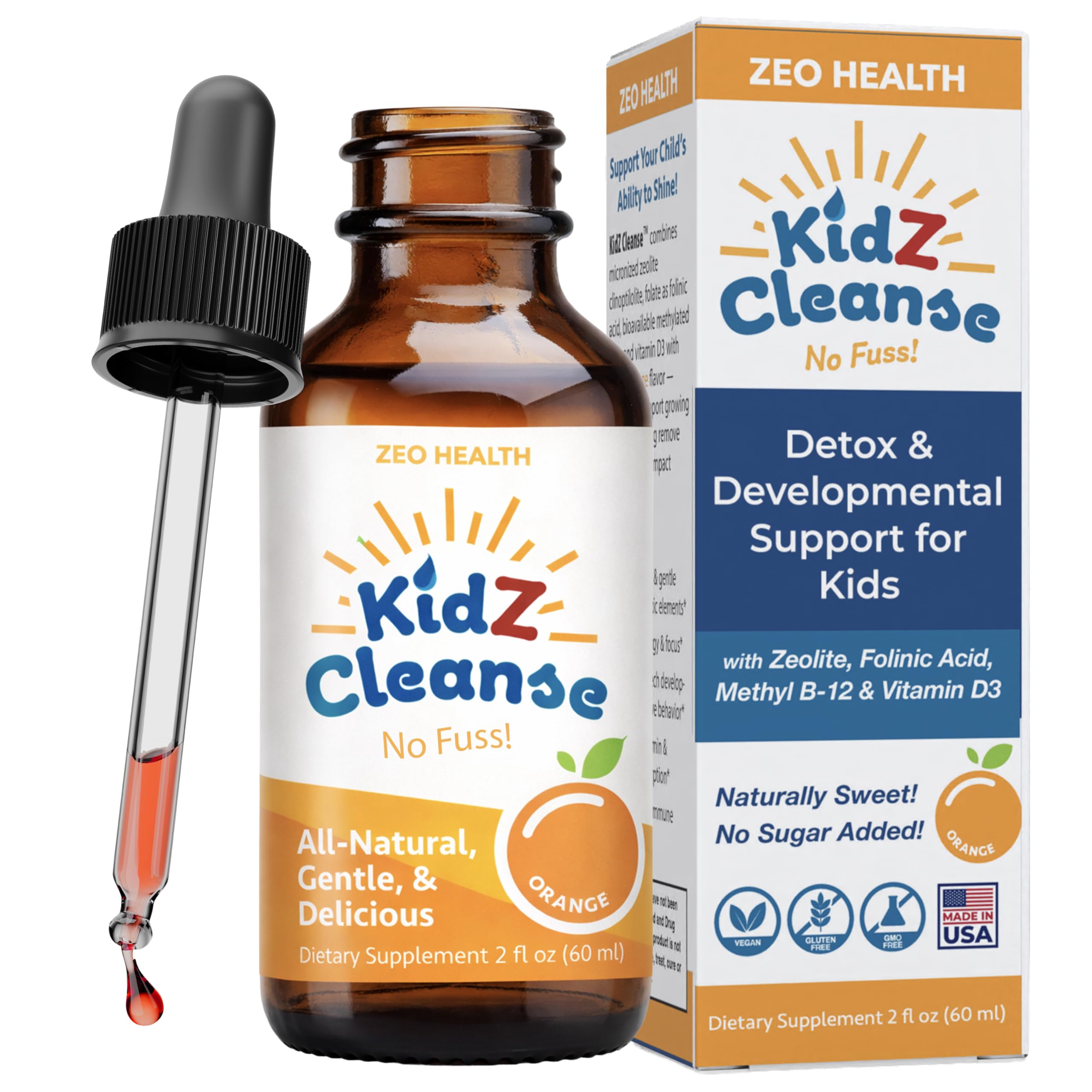 Amazon.com: Zeolite Detox for Kids with Folinic Acid + Methyl B12