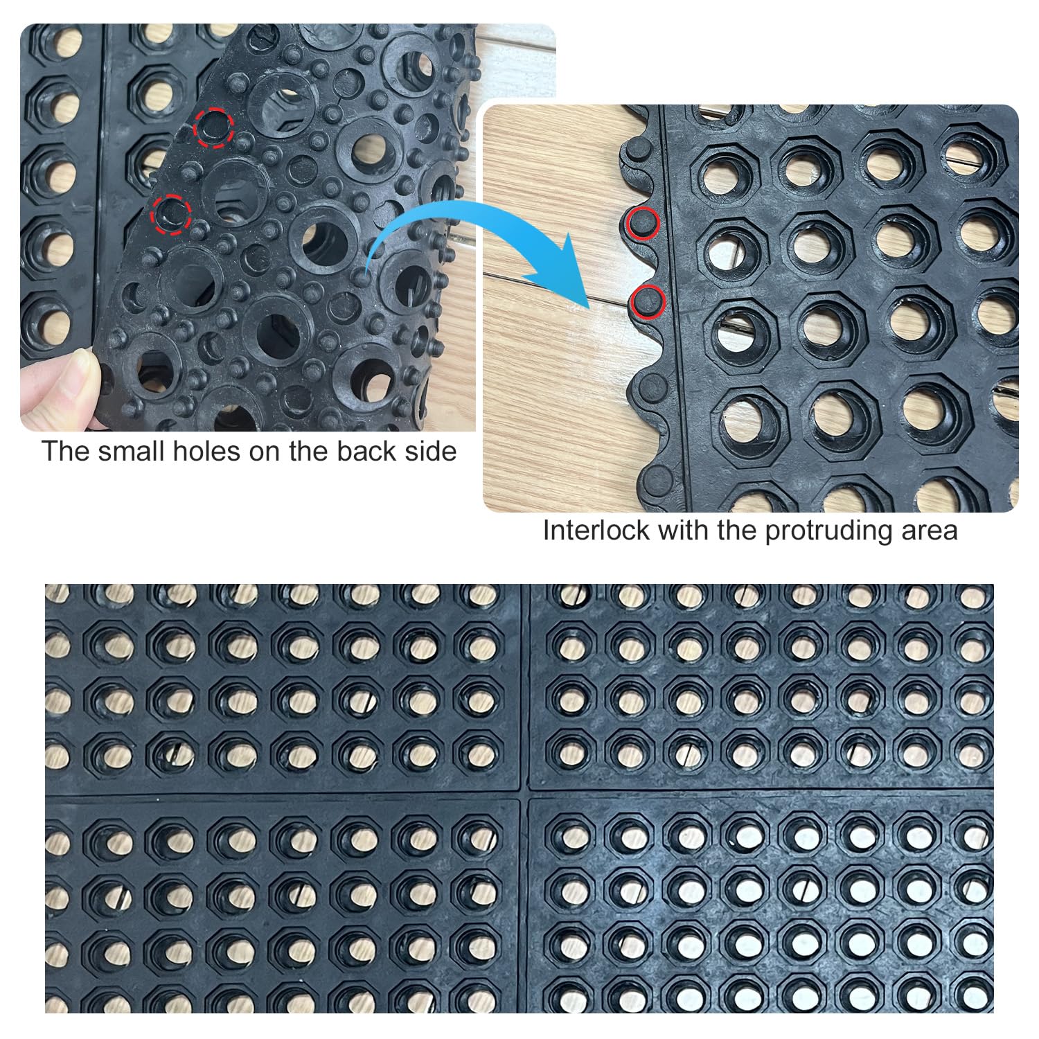 Commercial Rubber Floor Mats - Non-Slip & Durable -5