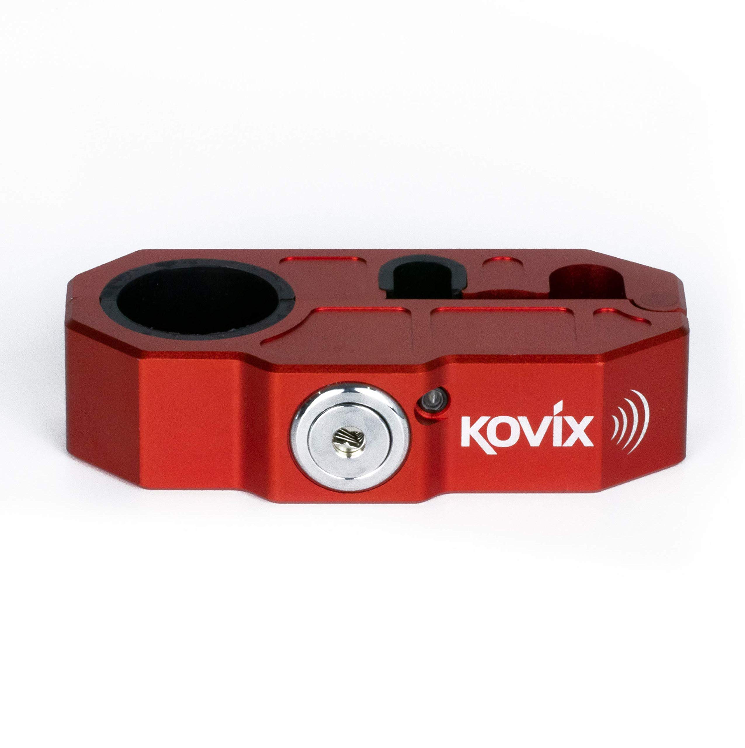 Serrure Alarme Kovix KDS Pour Levier De Frein - Rouge, Rechargeable, Neuf Pour 2025