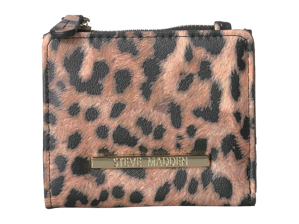 

Steve Madden French Smooth Wallet (Leopard) Wallet Handbags, Animal print
