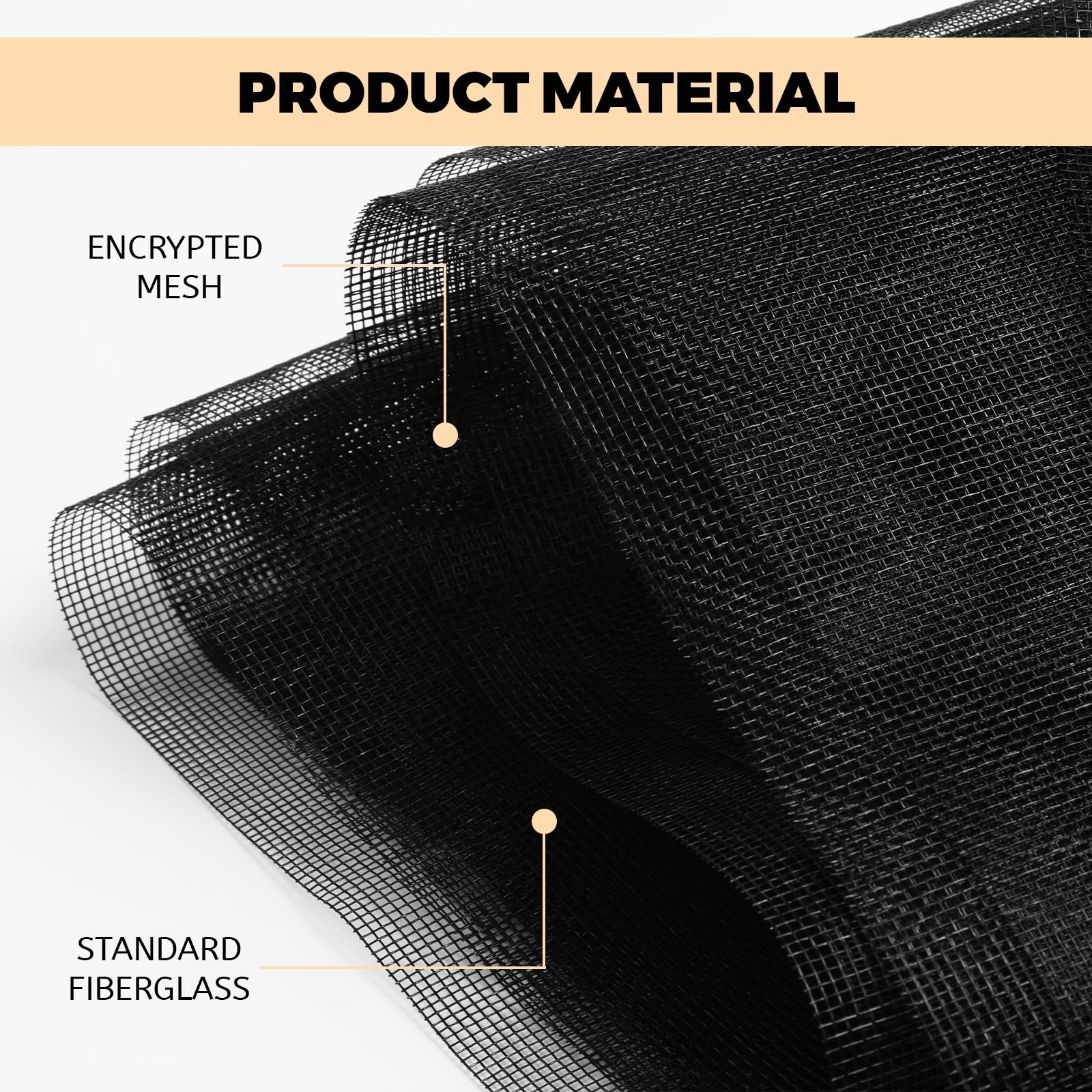 Adjustable Fly Screen Mesh 1.2m X 2.5m - DIY Window & Door Insect ...