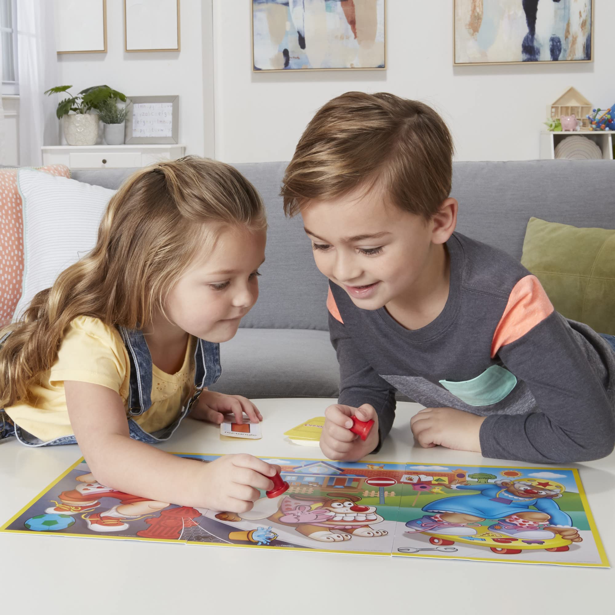 Hasbro Gaming Operation Junior Jeu de société | Jeu d'opération pour jeunes enfants de 3 ans et plus | 2 à 4 joueurs | Jeux préscolaires | Jeux amusants pour enfants d'âge préscolaire