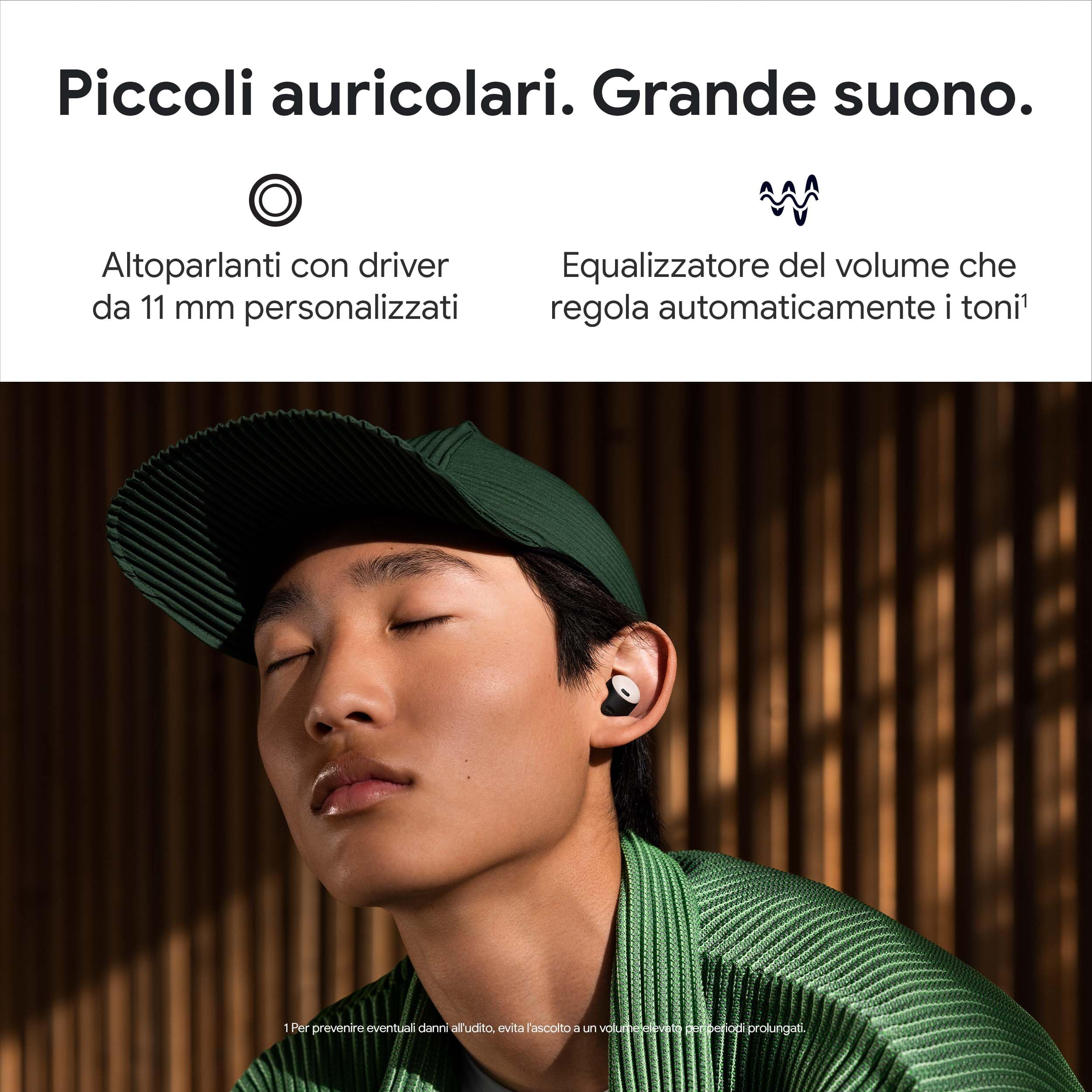 Google Pixel Buds Pro - Auricolari Wireless con Cancellazione Attiva del Rumore - Auricolari Bluetooth - Grigio Creta