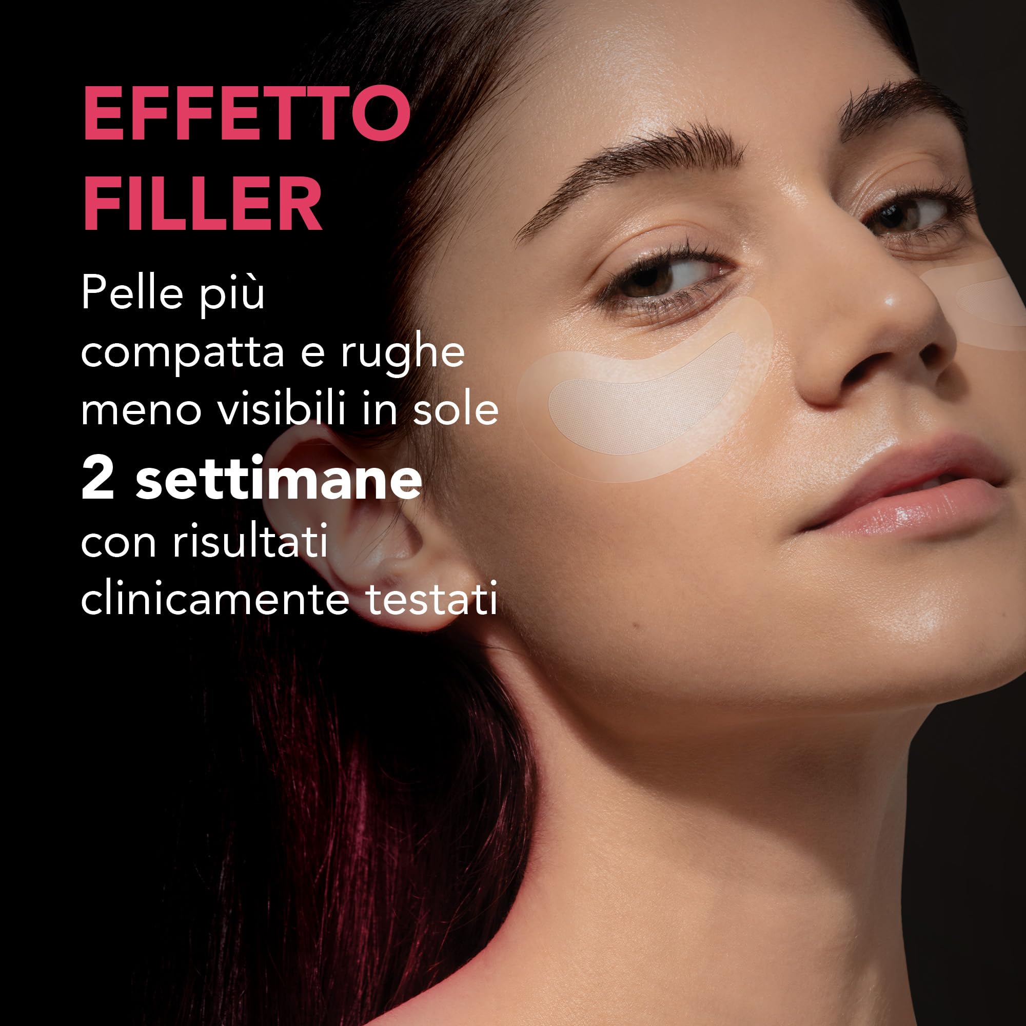 FAQ Microneedling Anti-Wrinkle Hyaluronic Acid Patches For Under Eyes - Under Eye Mask - Anti Wrinkle Patches - Instant Non-invasive Results - Travel-friendly - 3x2 pcs.