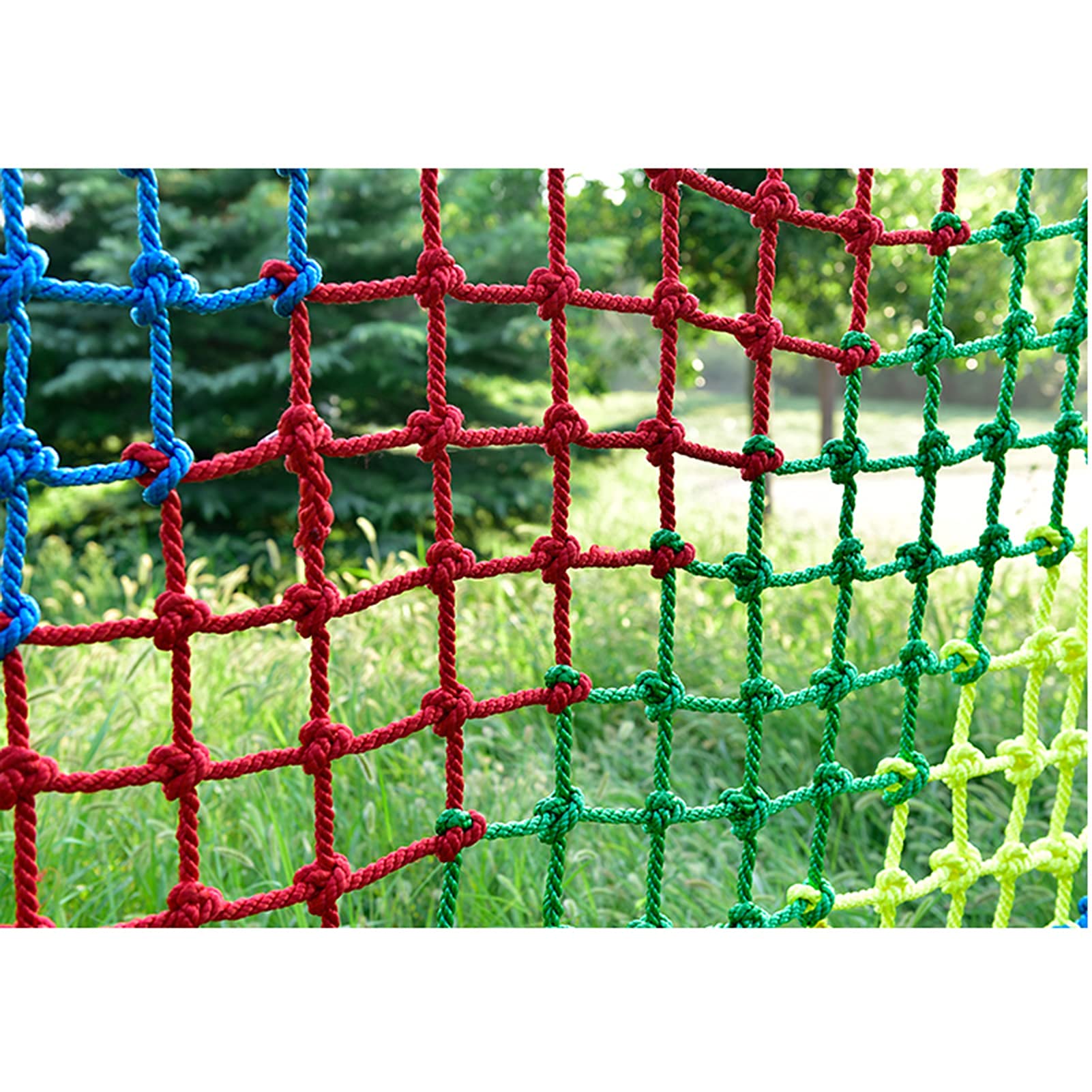 Buy SXFYGYQ Colorful Climbing Net Rock Climbing Net Climb Netting