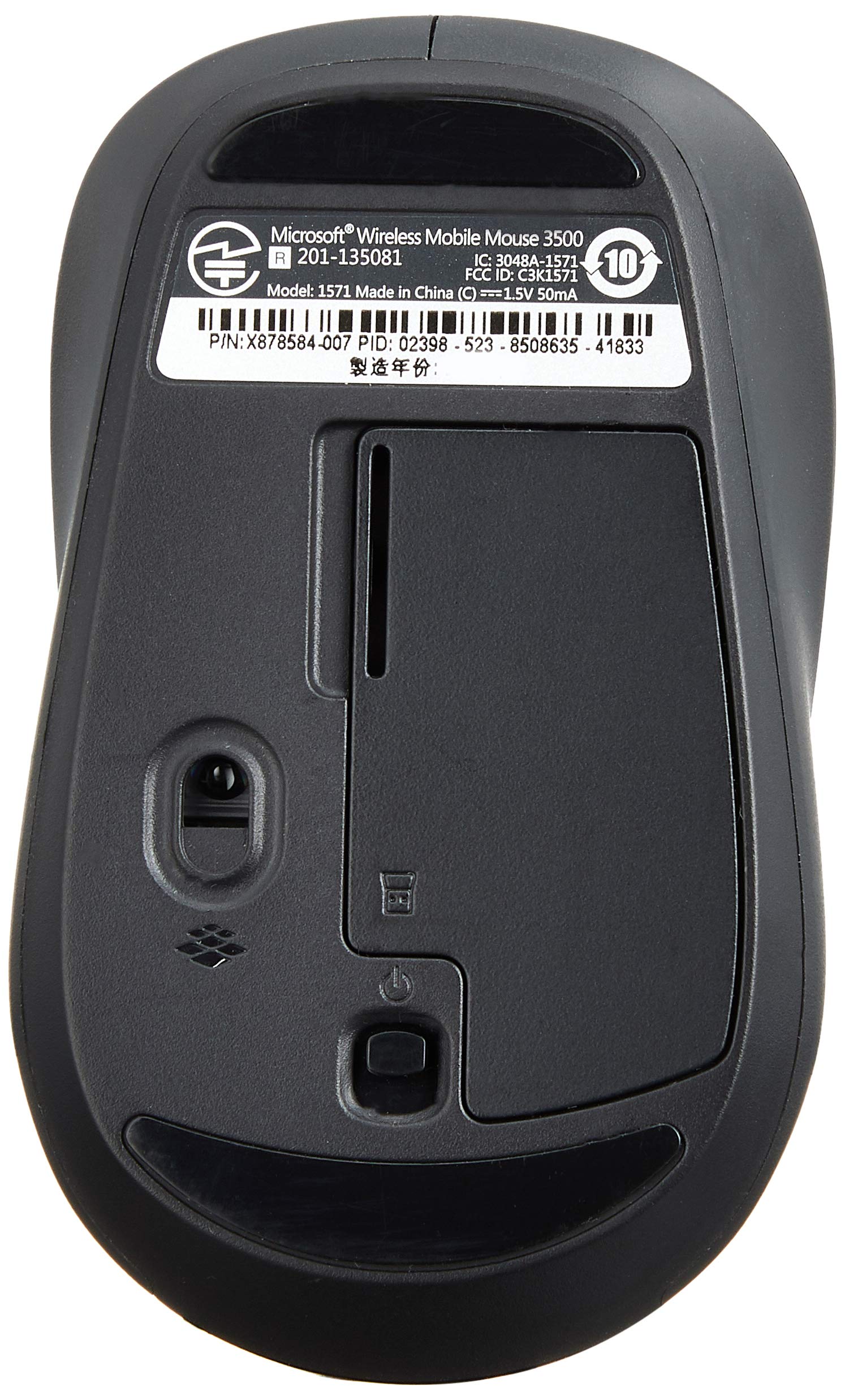 ワイヤレスモバイル3500 マウス Microsoft Microsoft Wireless Mobile Mouse 3500 for Business - Walmart.com