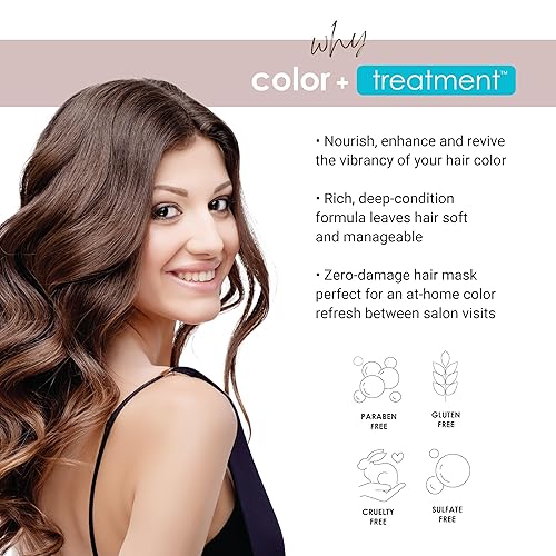 Miniatura 3 de Keracolor Color + Treatment Toning Mask, Highly Pigmented Semi-Permanent Hair Color Masque for Vibrant, Hydrated Hair, 11 Fl Oz