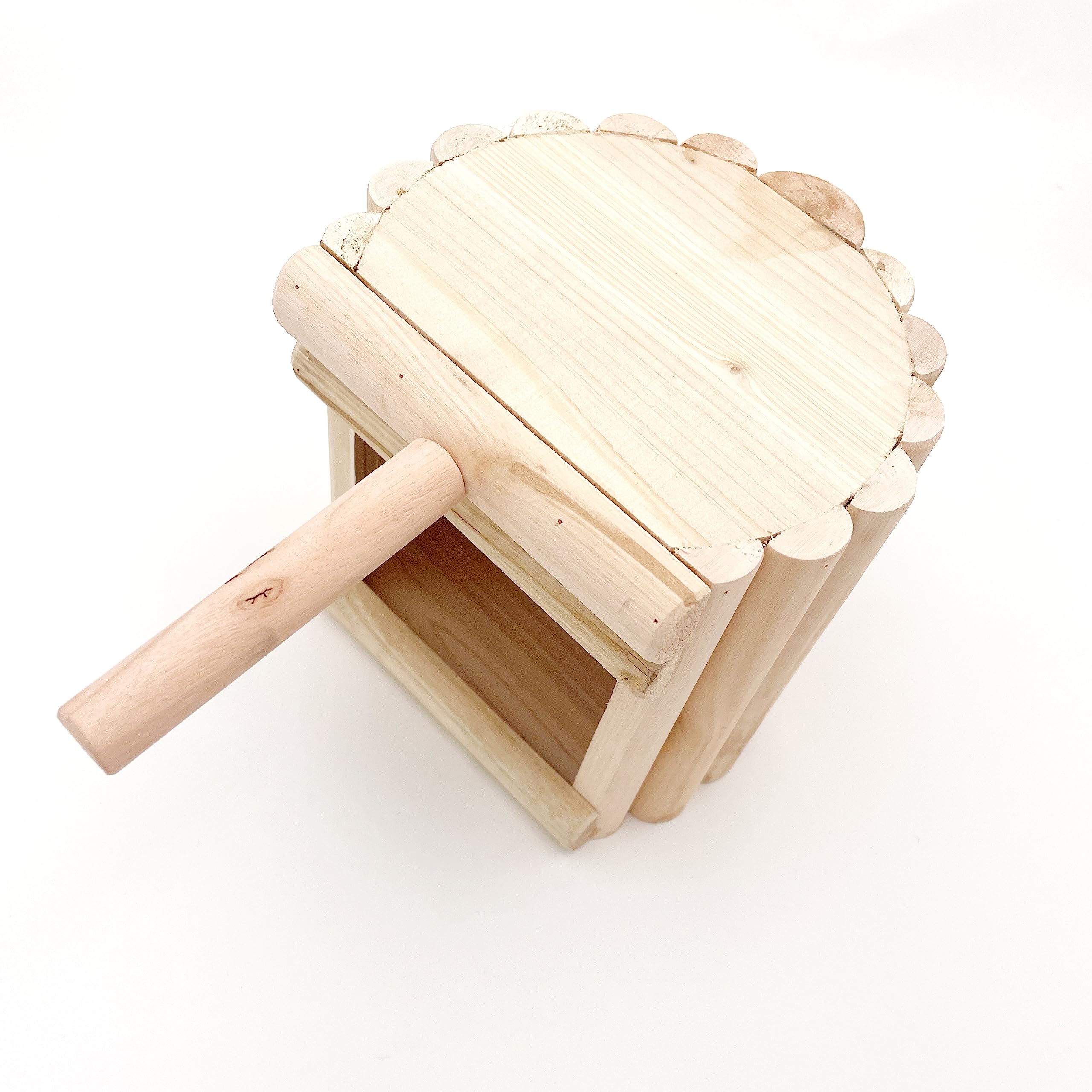 Parakeet Nesting Box, Bird Nest Breeding Box Wood House Cage for Parakeet Budgie Cockatiel Finch Lovebirds Conure Parrot