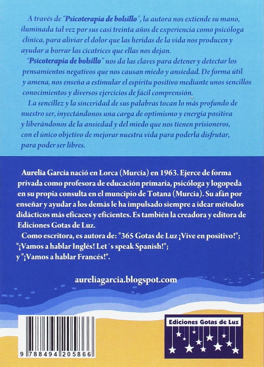 Psicoterapia de bolsillo: Aprende a pensar en positivo (SIN COLECCION)