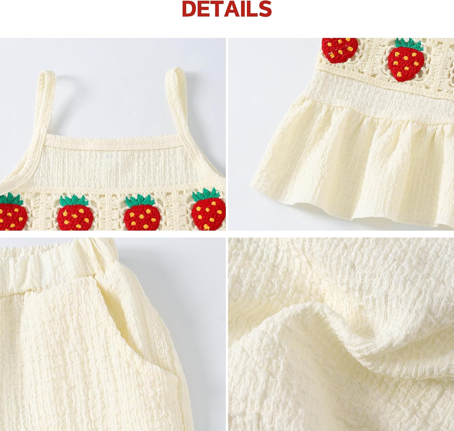 Axumity Girl's 2 Piece Cute Summer Outfits Strap Top and Wide Leg Pants Sets, Girls Clothes Summer 2 PCS Outfit Set Size 8-13