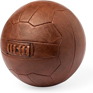 noTrash2003 Retro - Balón de fútbol estilo vintage 1954 "Milagro de Berna" en piel sintética marrón tamaño 5