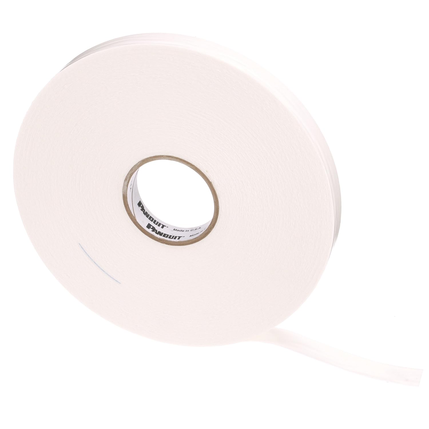 Panduit P32W2A2-100-7 Low Voltage Acrylic Adhesive Foam Tape, 1-Inch Width, White (7-Yards)