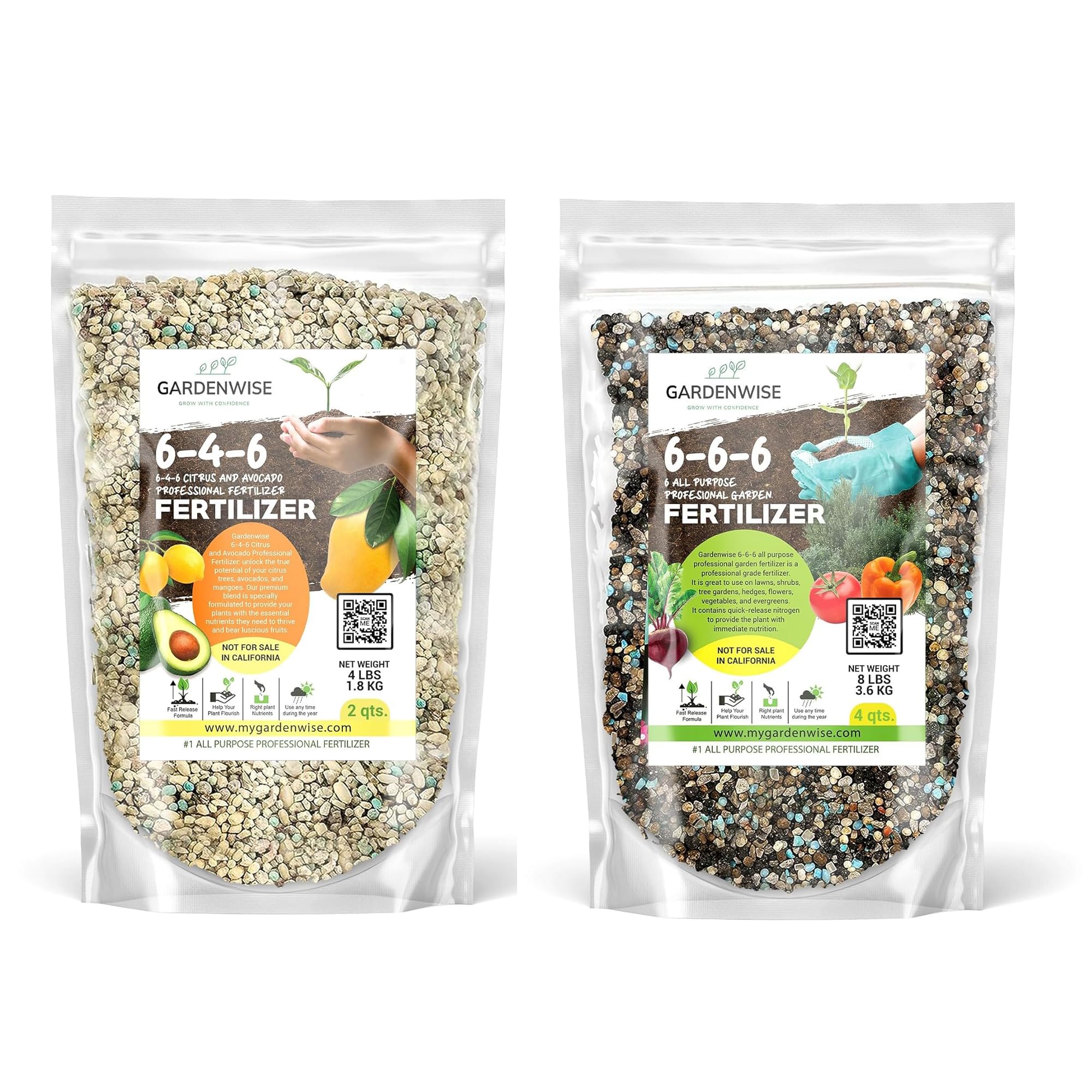 Amazon.com : Gardenwise 6-4-6 Avocado and Citrus Tree Professional