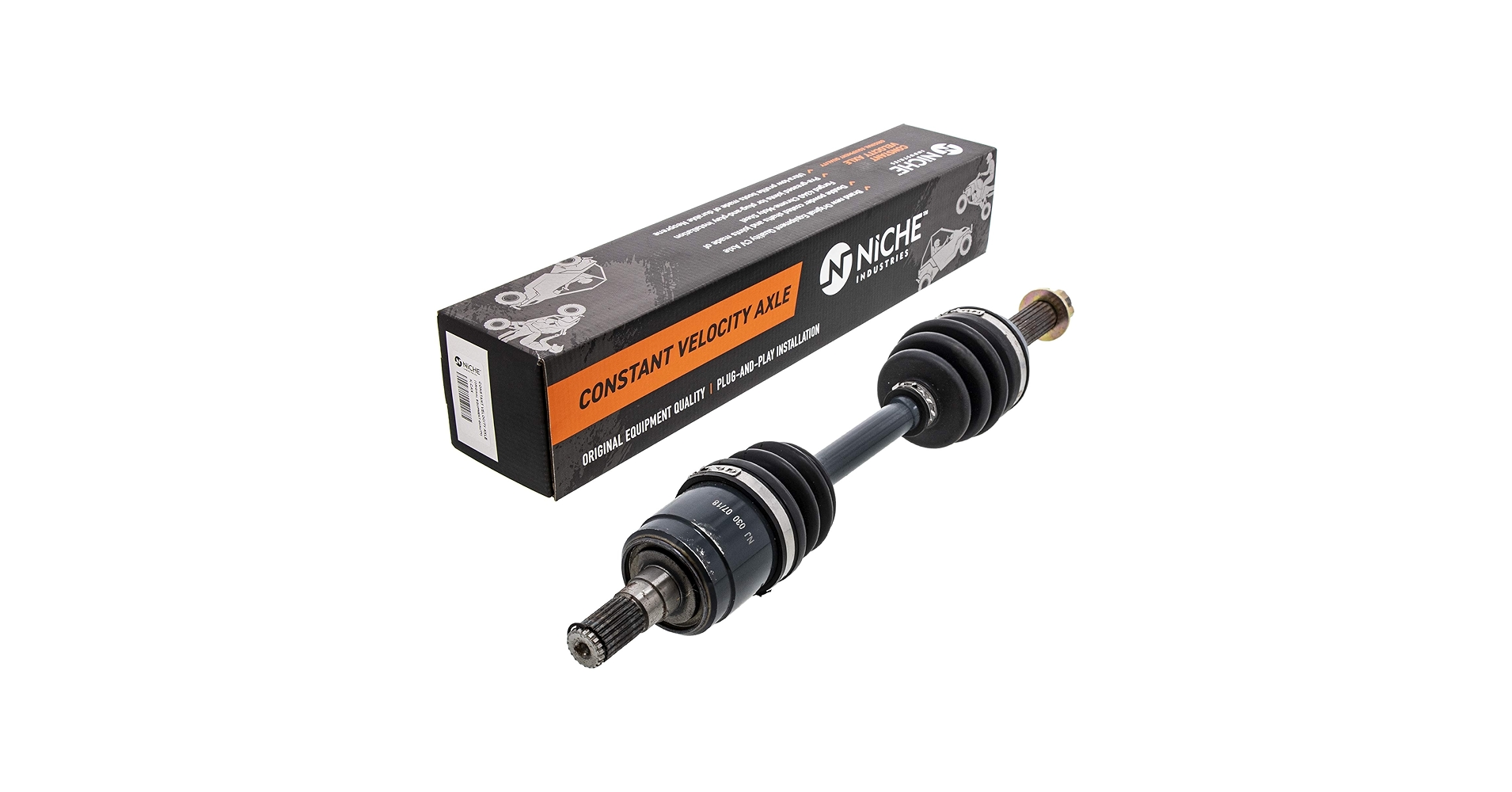 Amazon.com: NICHE Front CV Axle Drive Shaft for Suzuki King