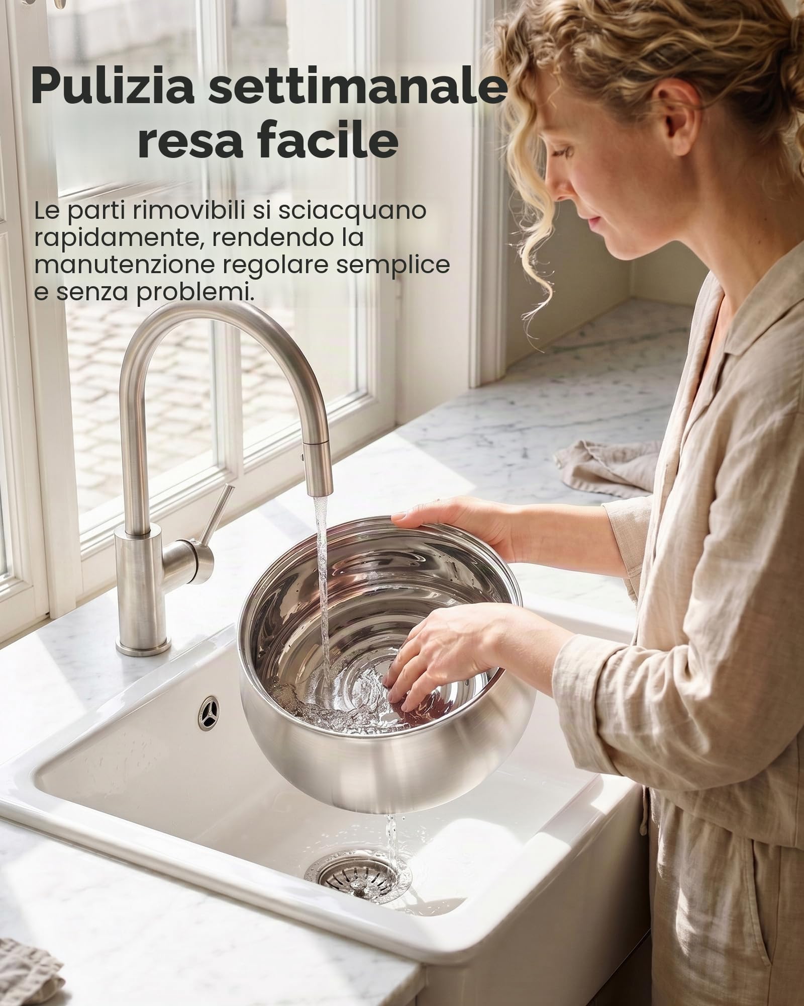 Tomxcute Fontana d'acqua per gatti, 4,0 l, dispenser automatico in acciaio inox per cani, pompa ultra silenziosa e 3 filtri di ricambio per gatti, cani, animali domestici