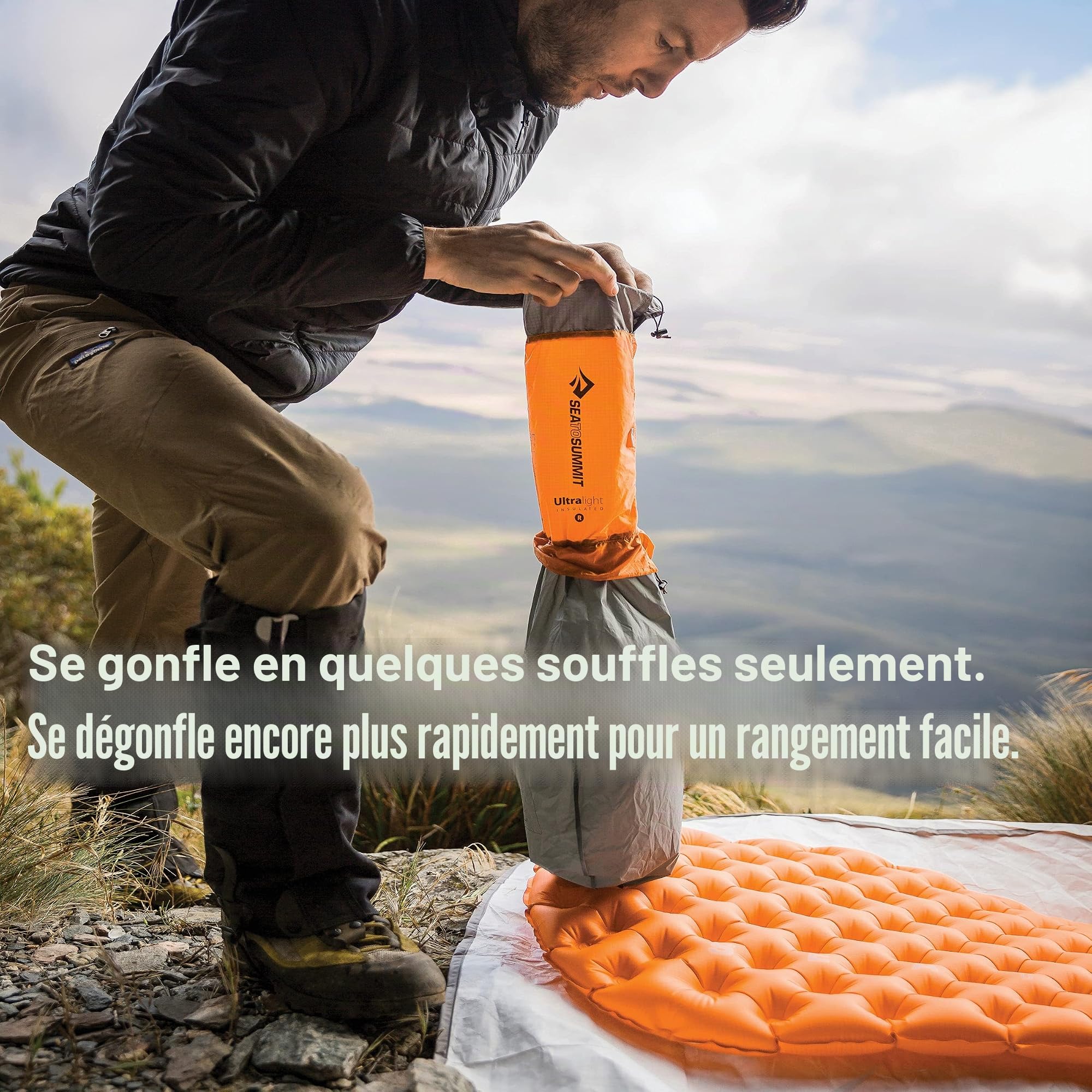 Colchoneta hinchable aislada ULTRALIGHT ASC XS