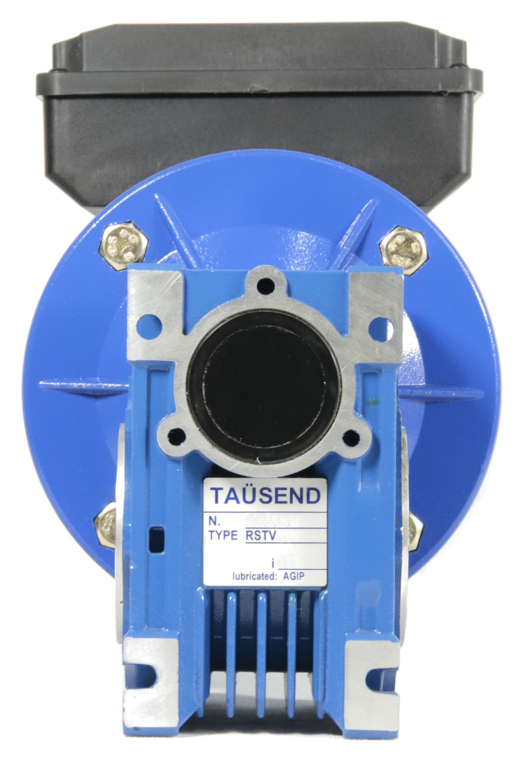 MOTORÉDUCTEUR MONOPHASÉ 220V 1CV / 0,75KW - 375 tr/min de sortie