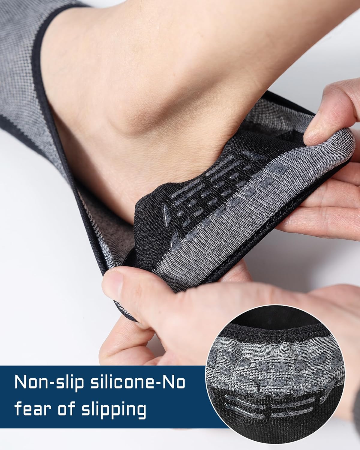 Meias masculinas de cano baixo, invisíveis, pacote com 3, meias casuais de algodão antiderrapantes no tornozelo com aderência antiderrapante, Multi, M em promoção! Veja a oferta e mais achadinhos de Moda íntima 2 Hoje é o melhor dia para comprar Meias masculinas de cano baixo, invisíveis, pacote com 3, meias casuais de algodão antiderrapantes no tornozelo com aderência antiderrapante, Multi, M com aquele preço maroto! Promoção! Aproveite a oferta! 2