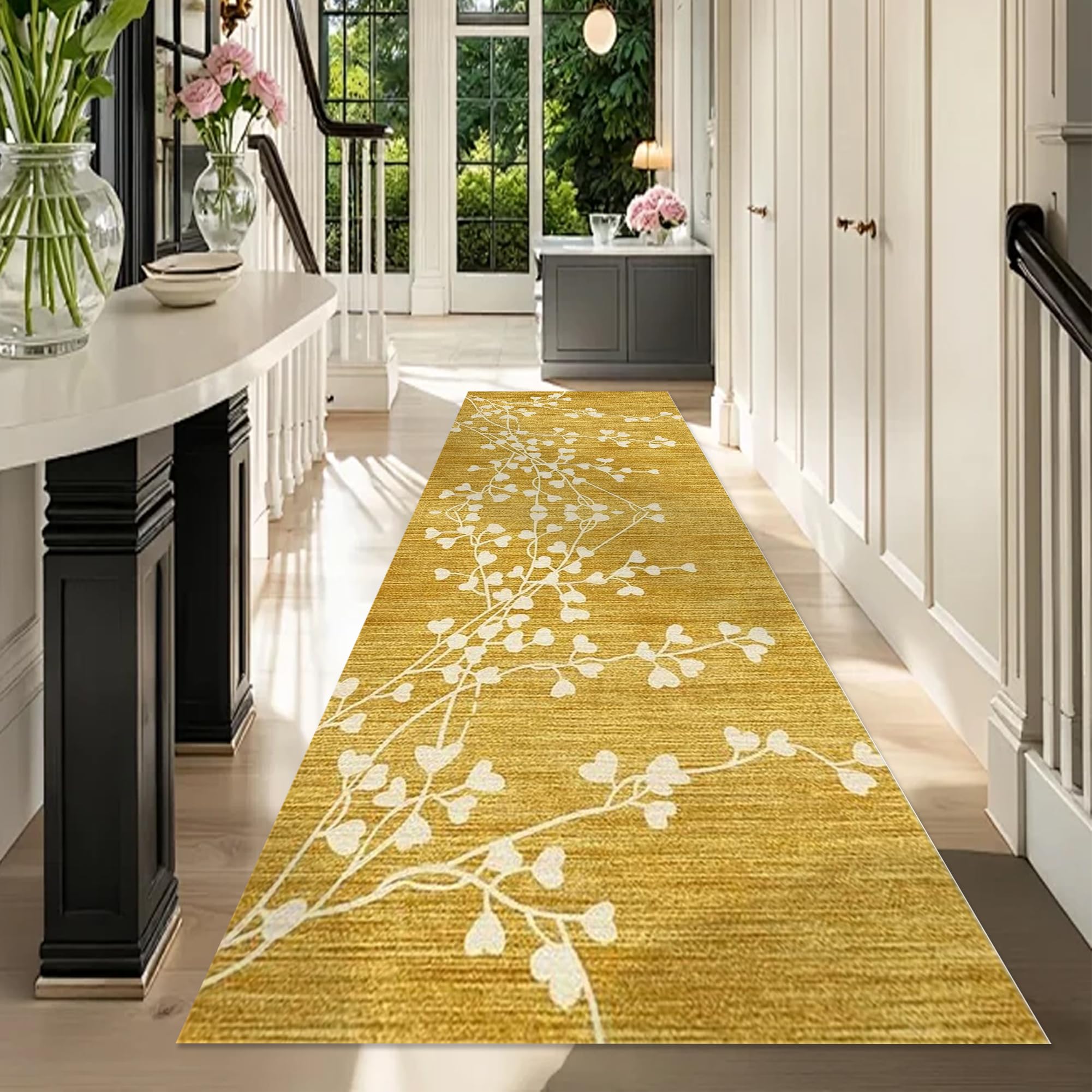 Tapete absorbente para salón de 50 x 180 cm lavable que soluciona la humedad en casa