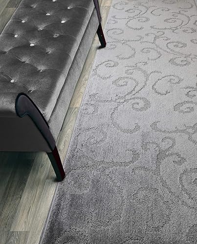 Miniatura 22 de Alfombra de pasillo de corte personalizado, antideslizante, 31 pulgadas de ancho x longitud que elijas de longitud, marrón camino, 31 pulgadas x 22