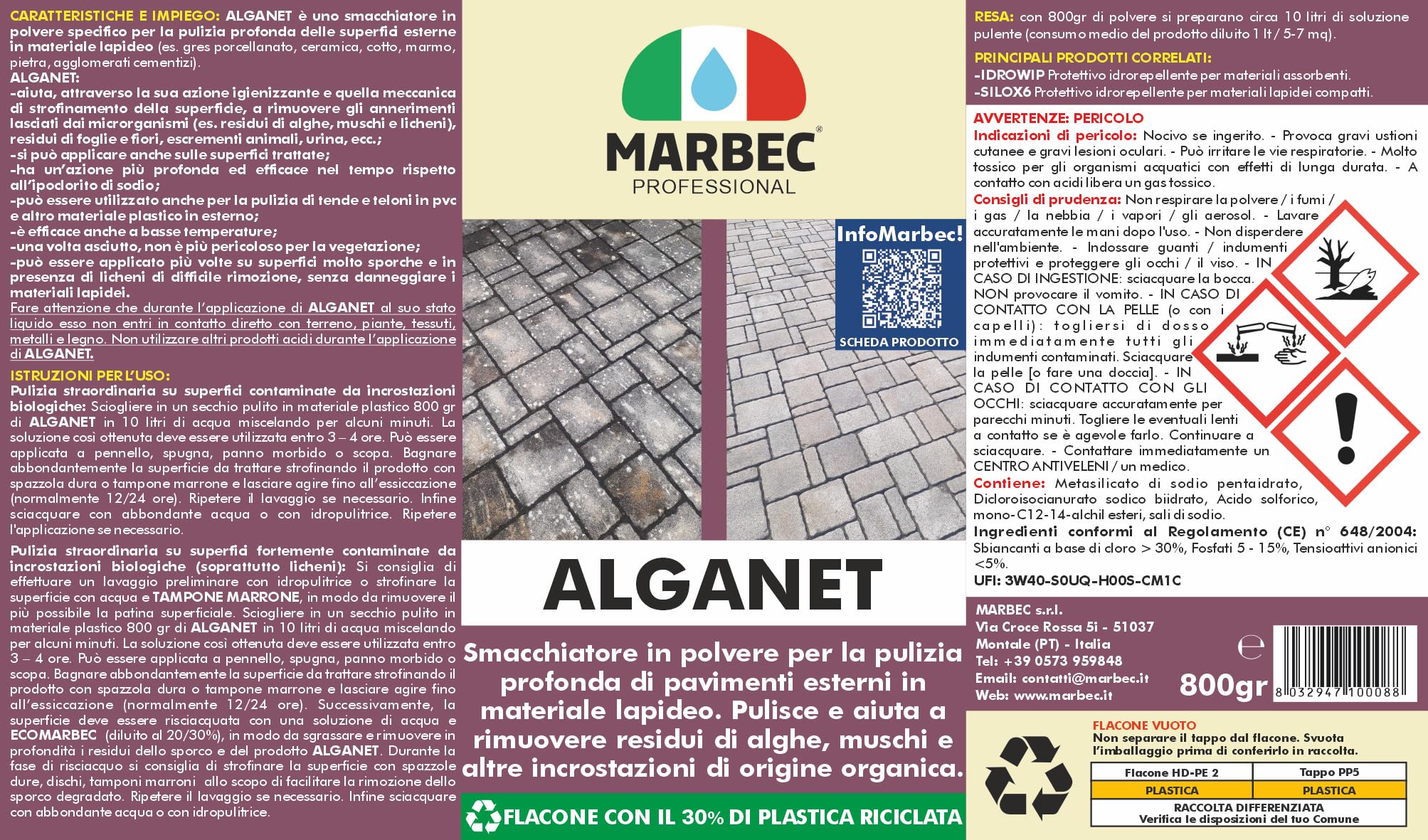 MARBEC ALGANET 800GR