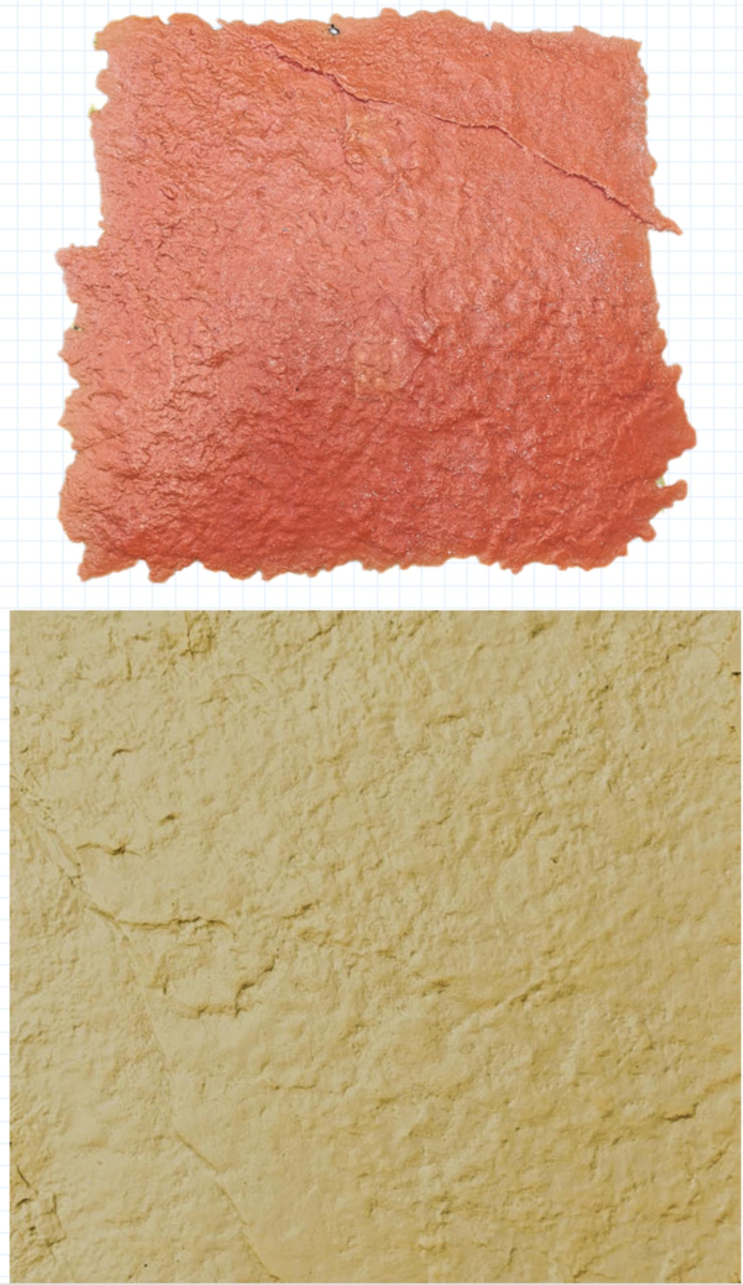 Moule pour pierre de plâtre imitation roche pour habiller un mur
