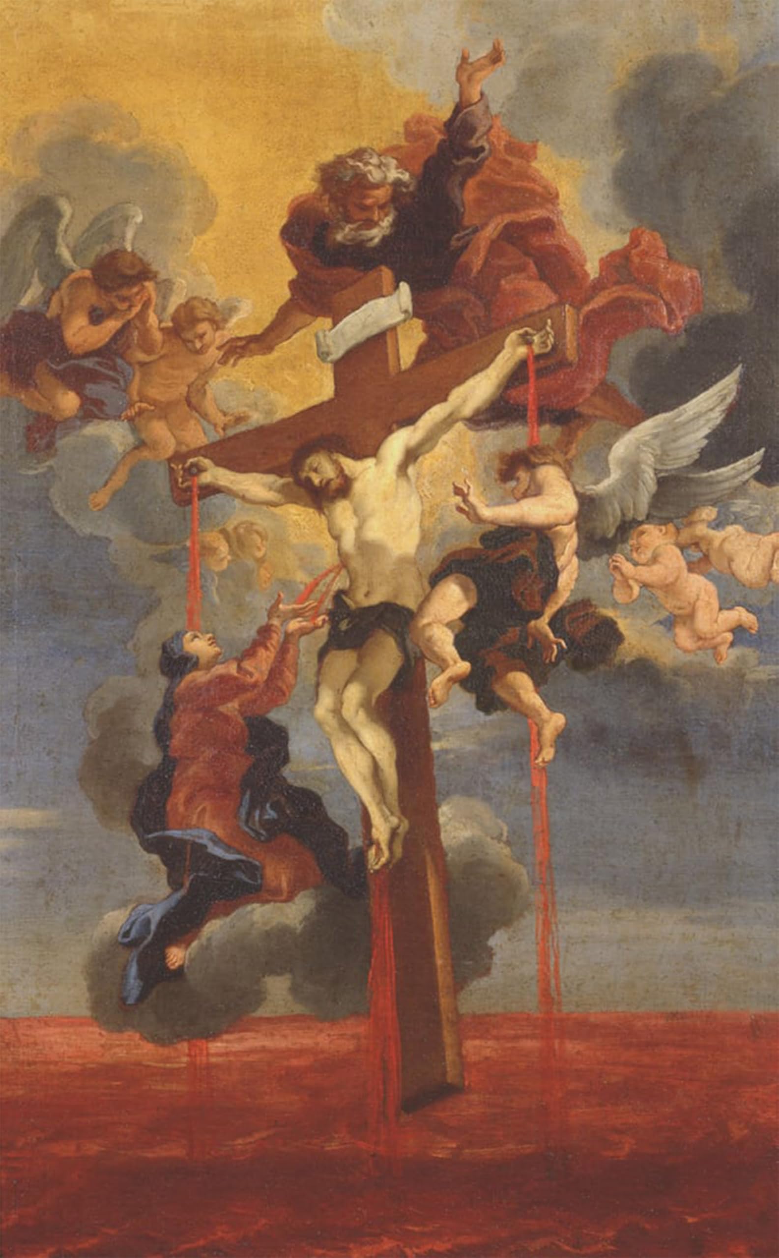 ARTXLXXBN Famous Painting Art Wall Decor Abstract Art Picture Crucifixion by Gian Lorenzo Bernini Animal Pictures for Home Decor 60x90cm