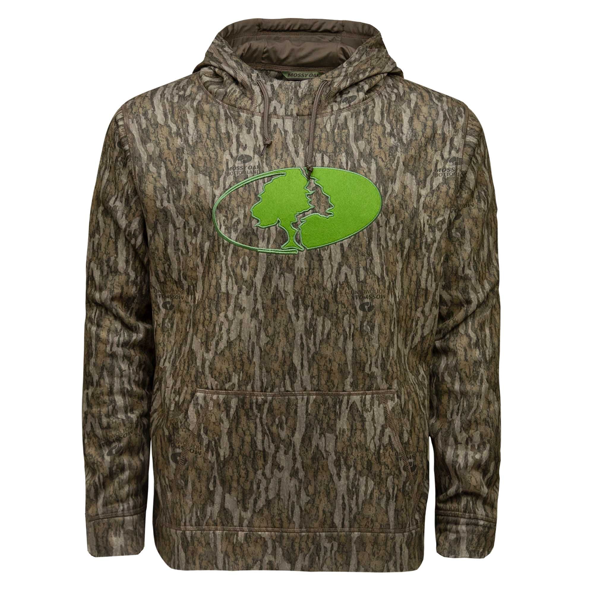 Mossy OakMen's Camo Hunting Hoodies Performance Fleece Logo